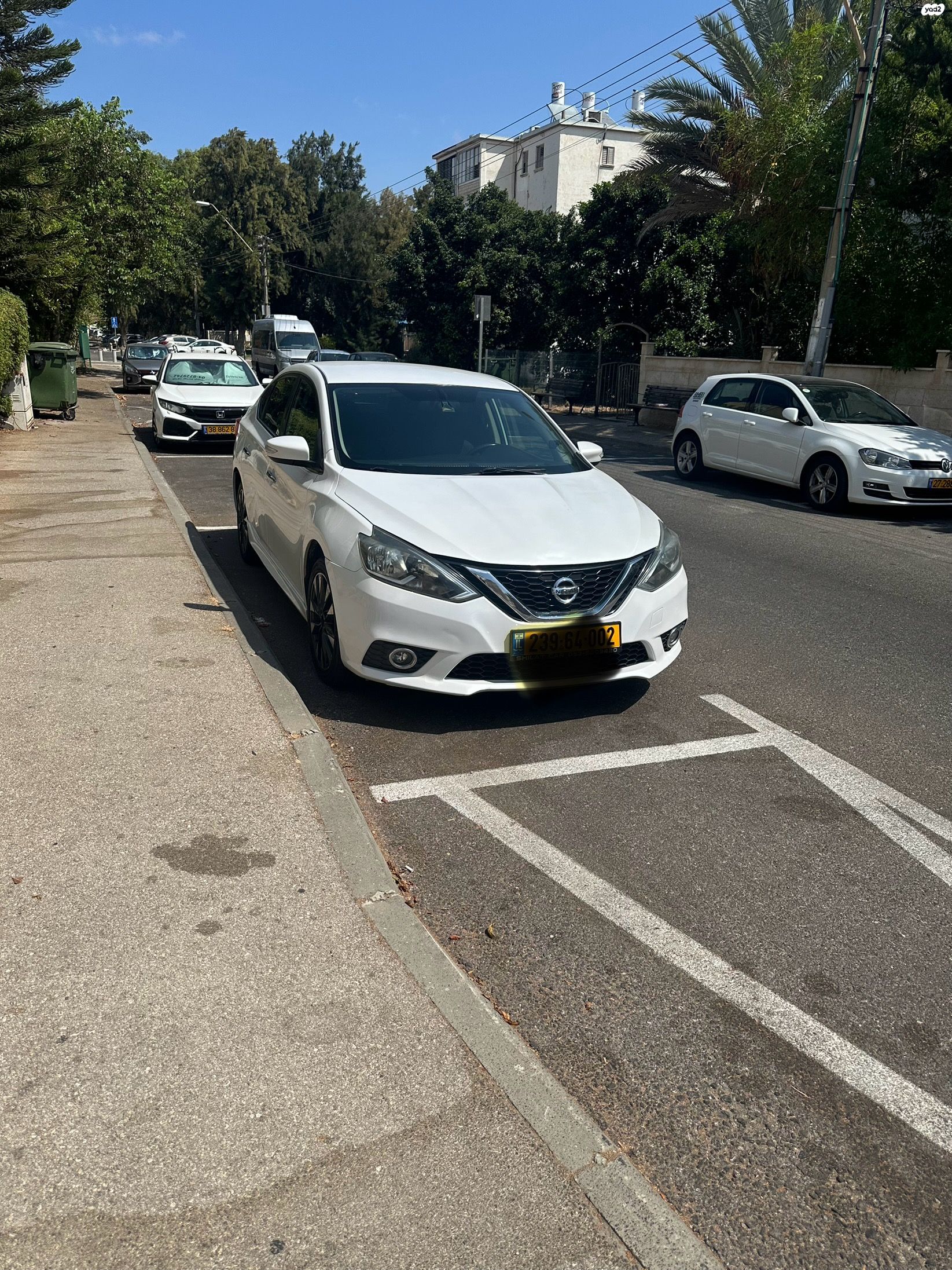 מודעת רכב ניסאן סנטרה