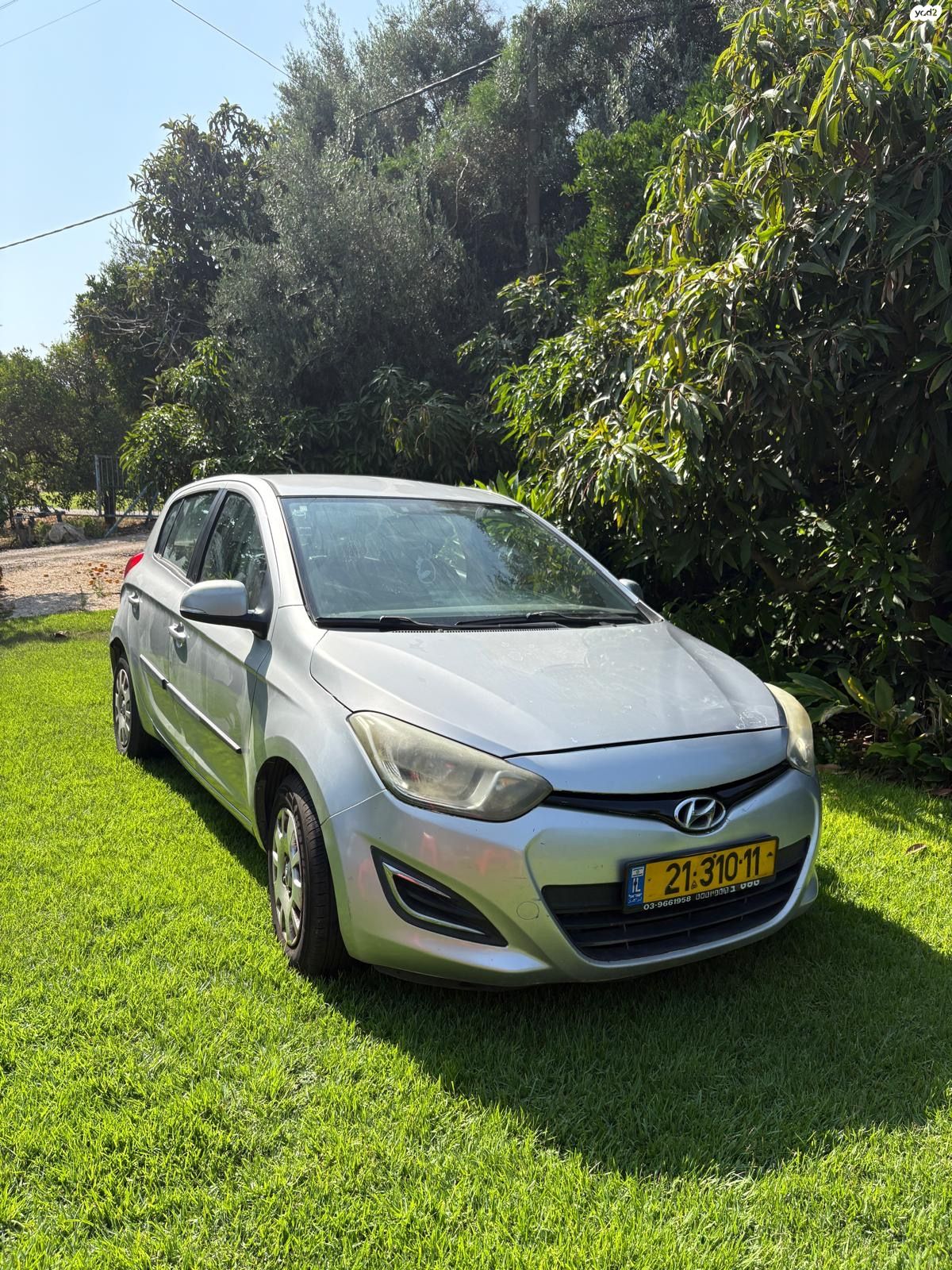 מודעת רכב יונדאי i20