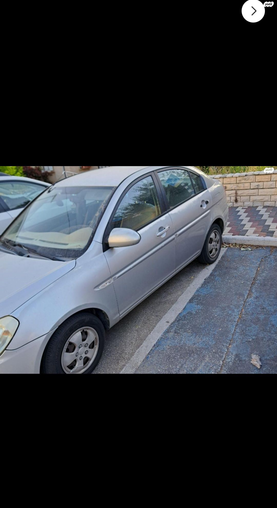 מודעת רכב יונדאי אקסנט i25