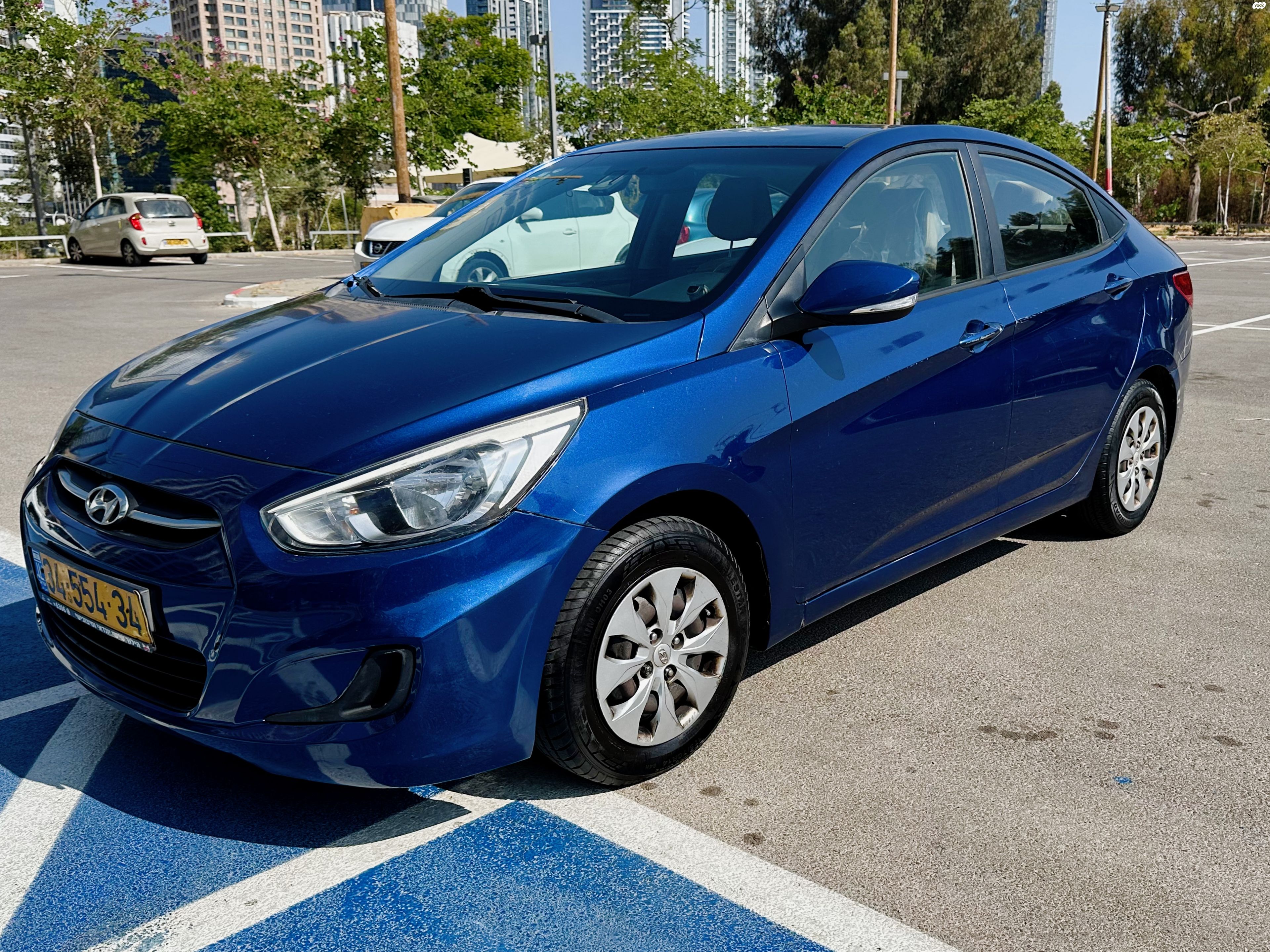 מודעת רכב יונדאי אקסנט i25
