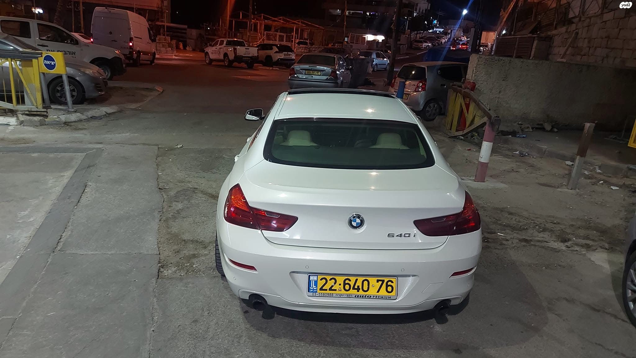 מודעת רכב ב מ וו סדרה 6