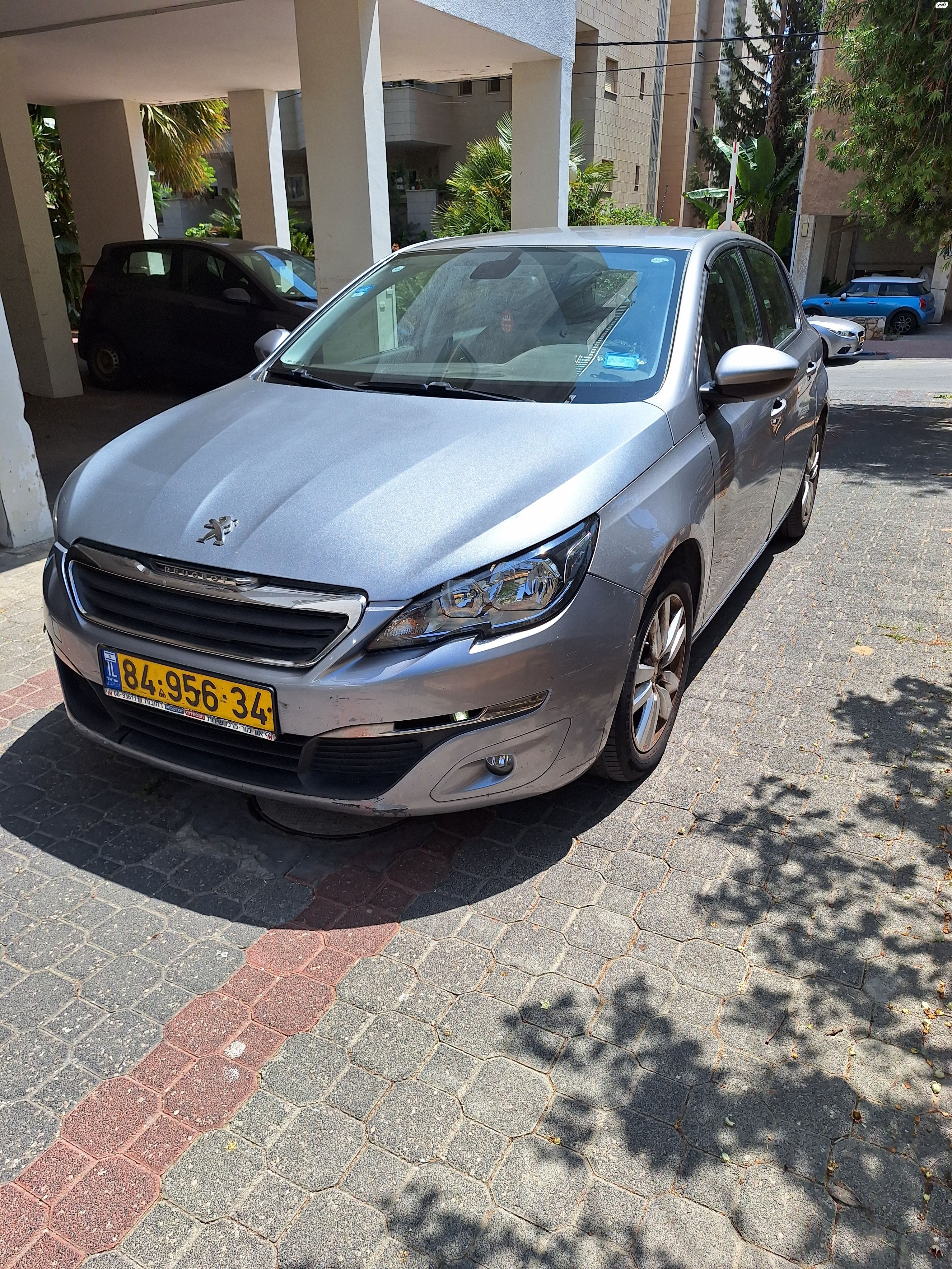 מודעת רכב פיג'ו 308