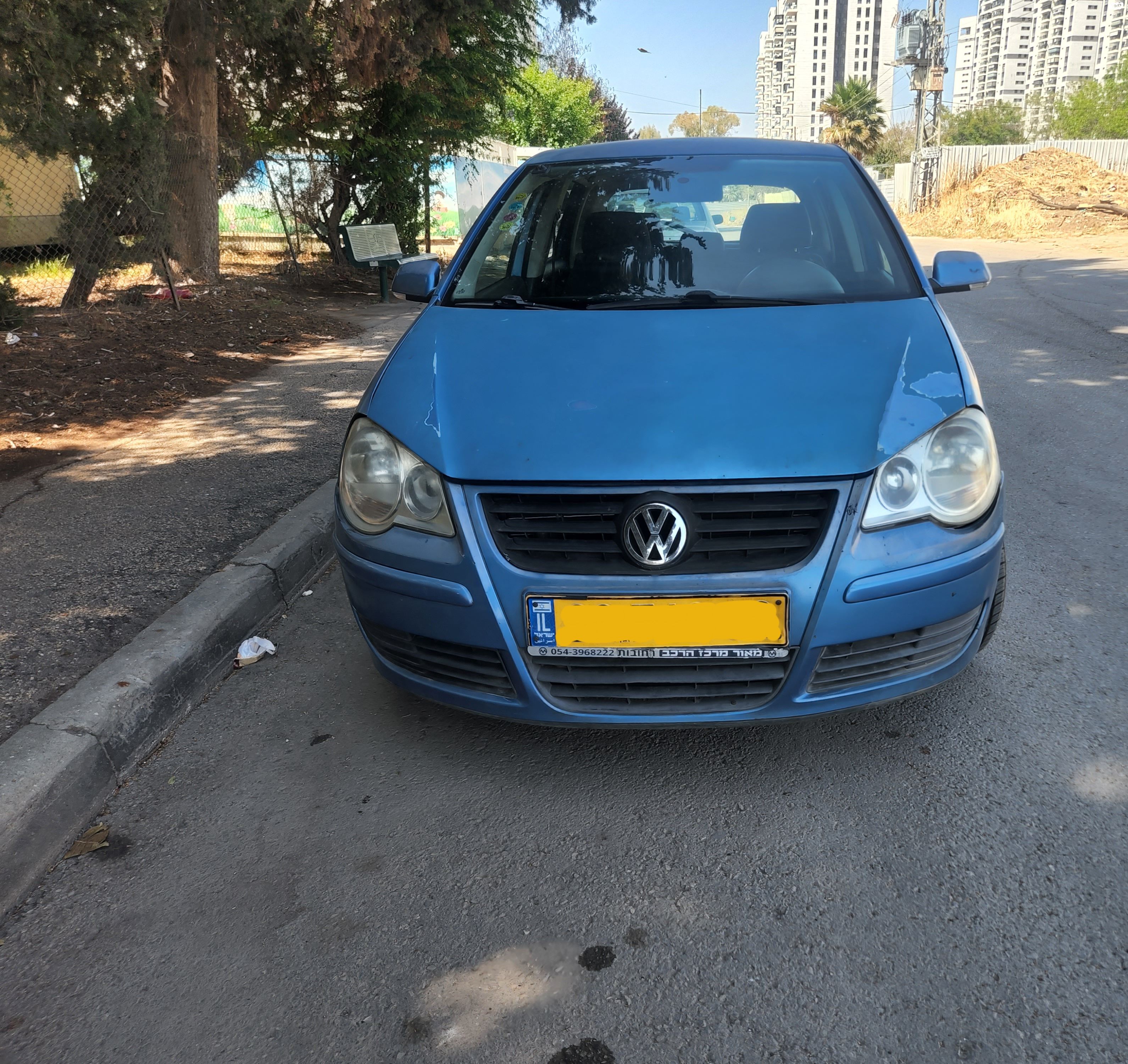 מודעת רכב פולקסווגן פולו