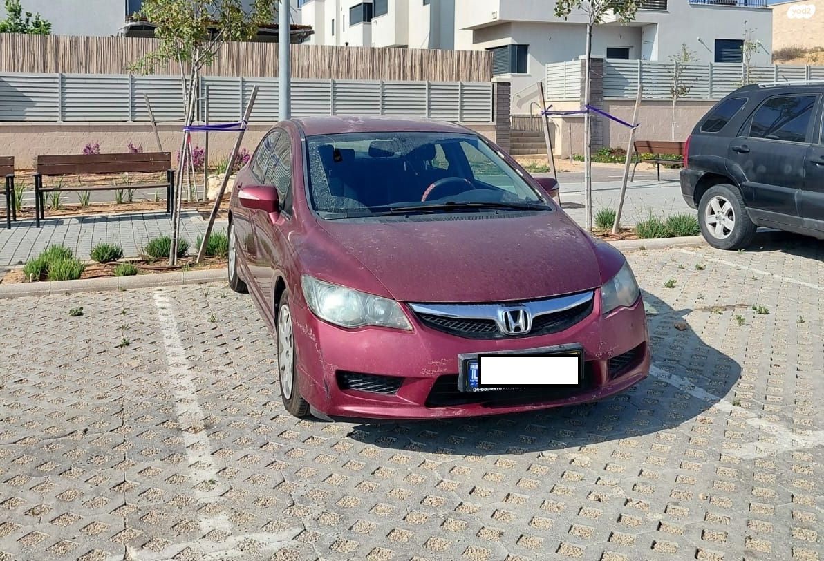 מודעת רכב הונדה סיוויק