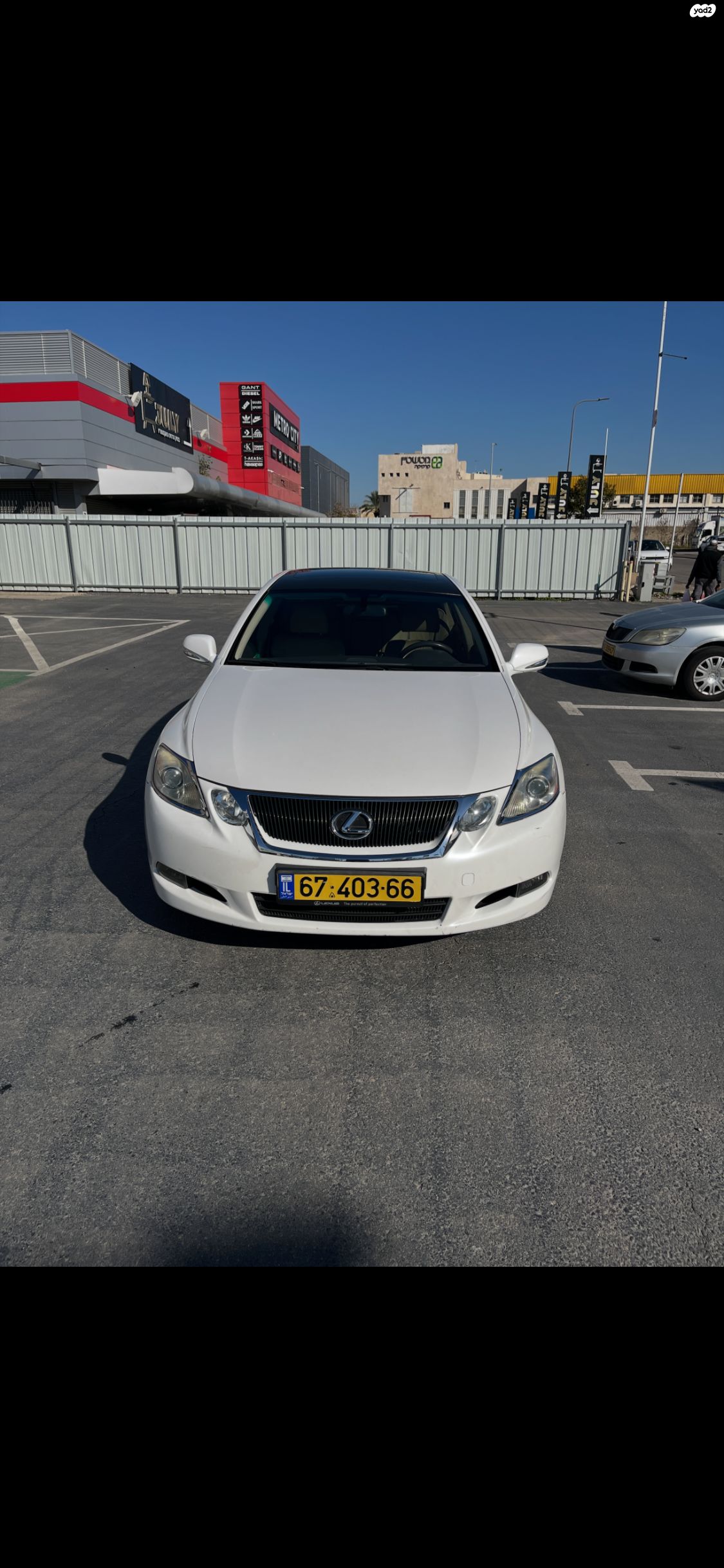 מודעת רכב לקסוס GS