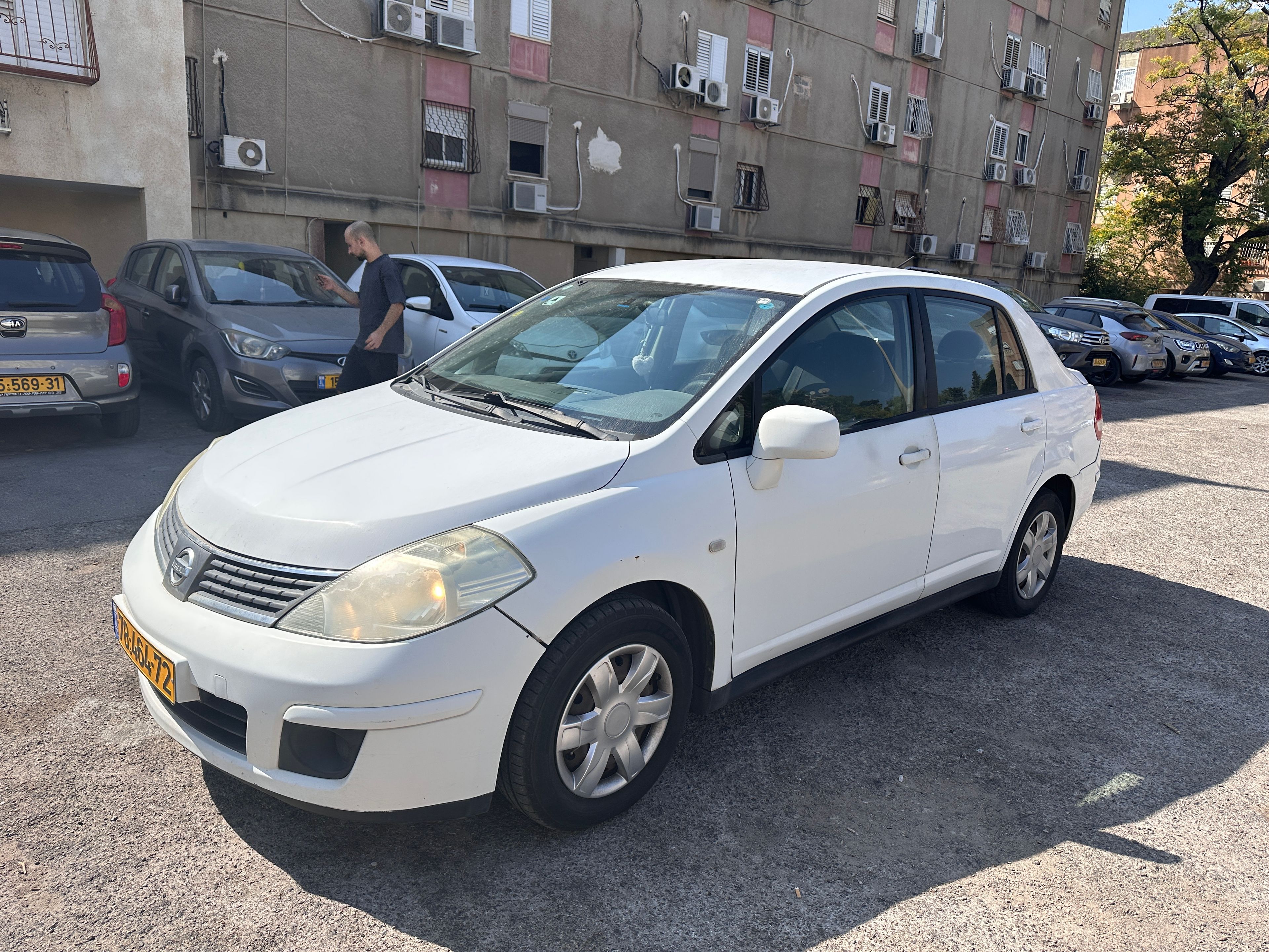 מודעת רכב ניסאן טידה