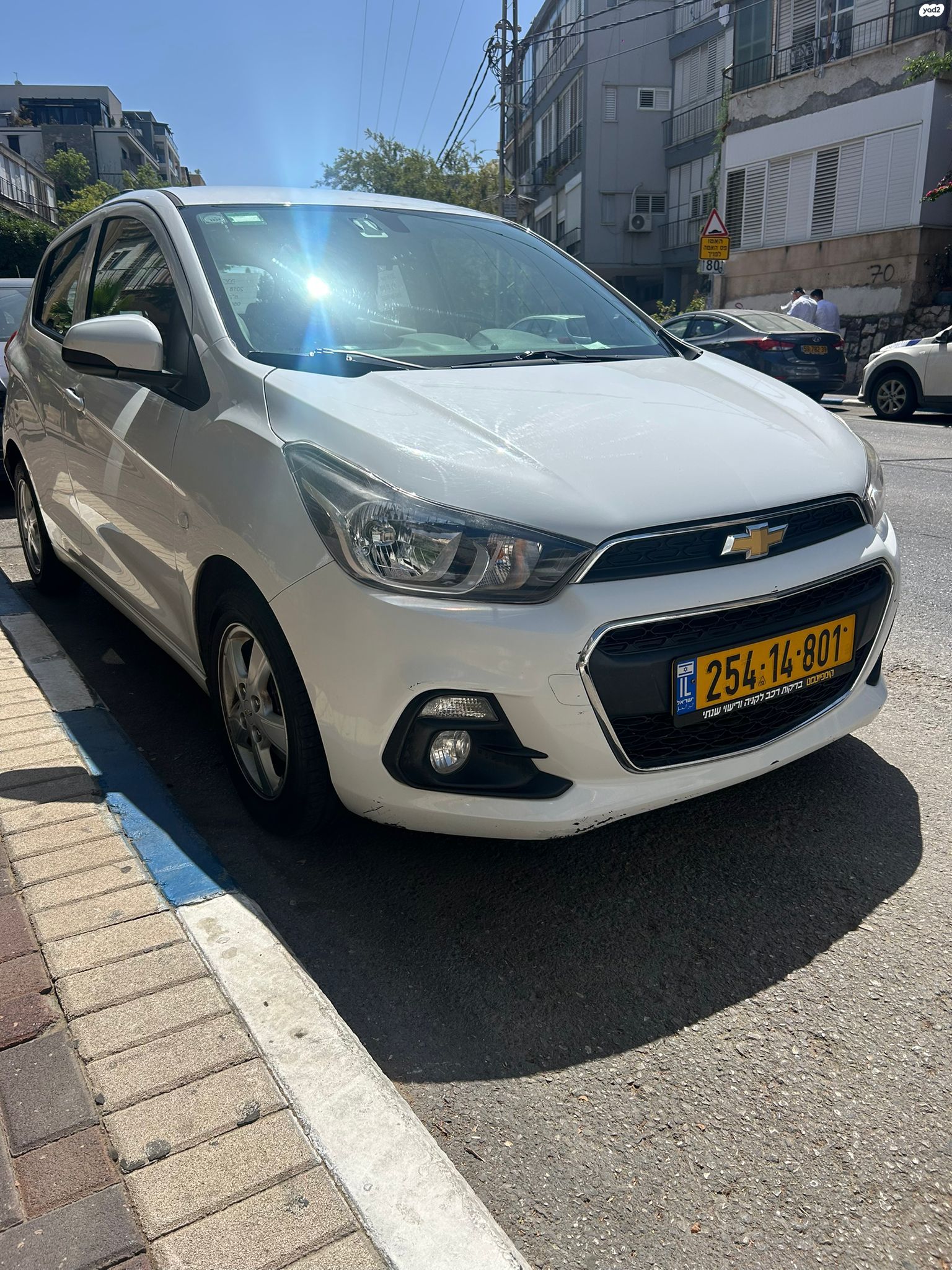 מודעת רכב שברולט ספארק
