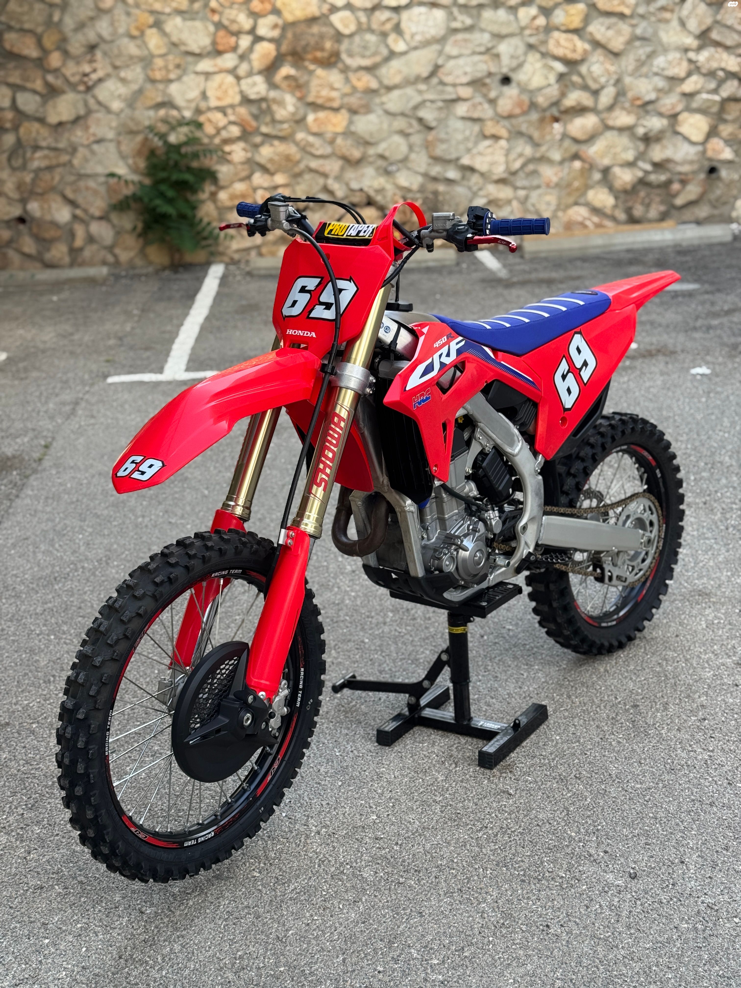 מודעת רכב הונדה CRF450R