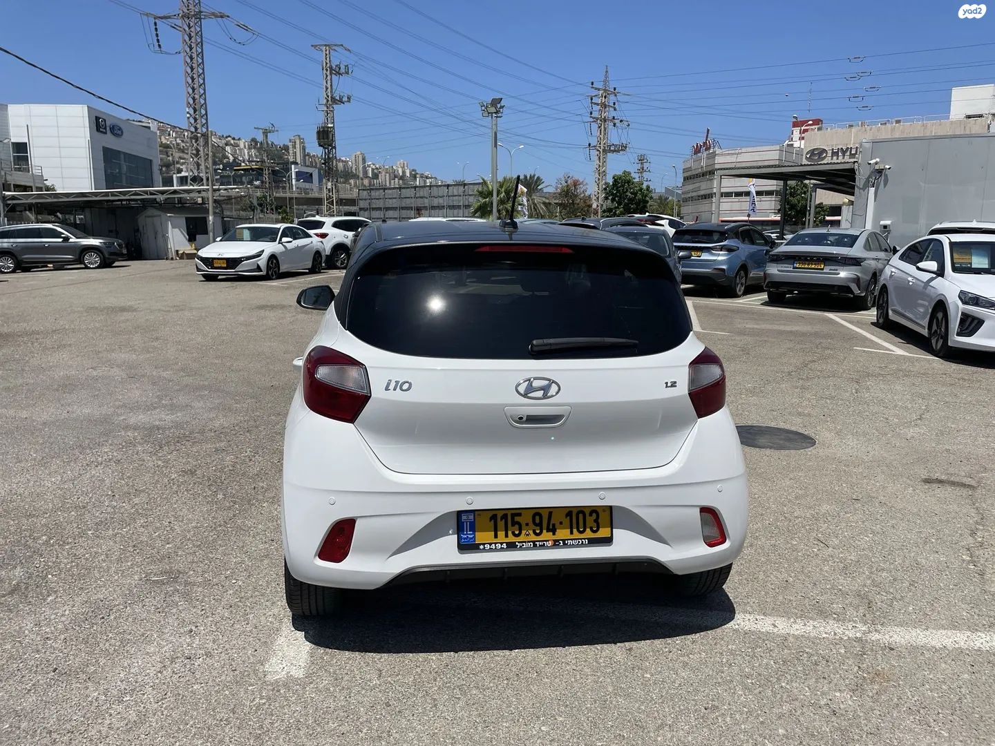 מודעת רכב יונדאי i10 2