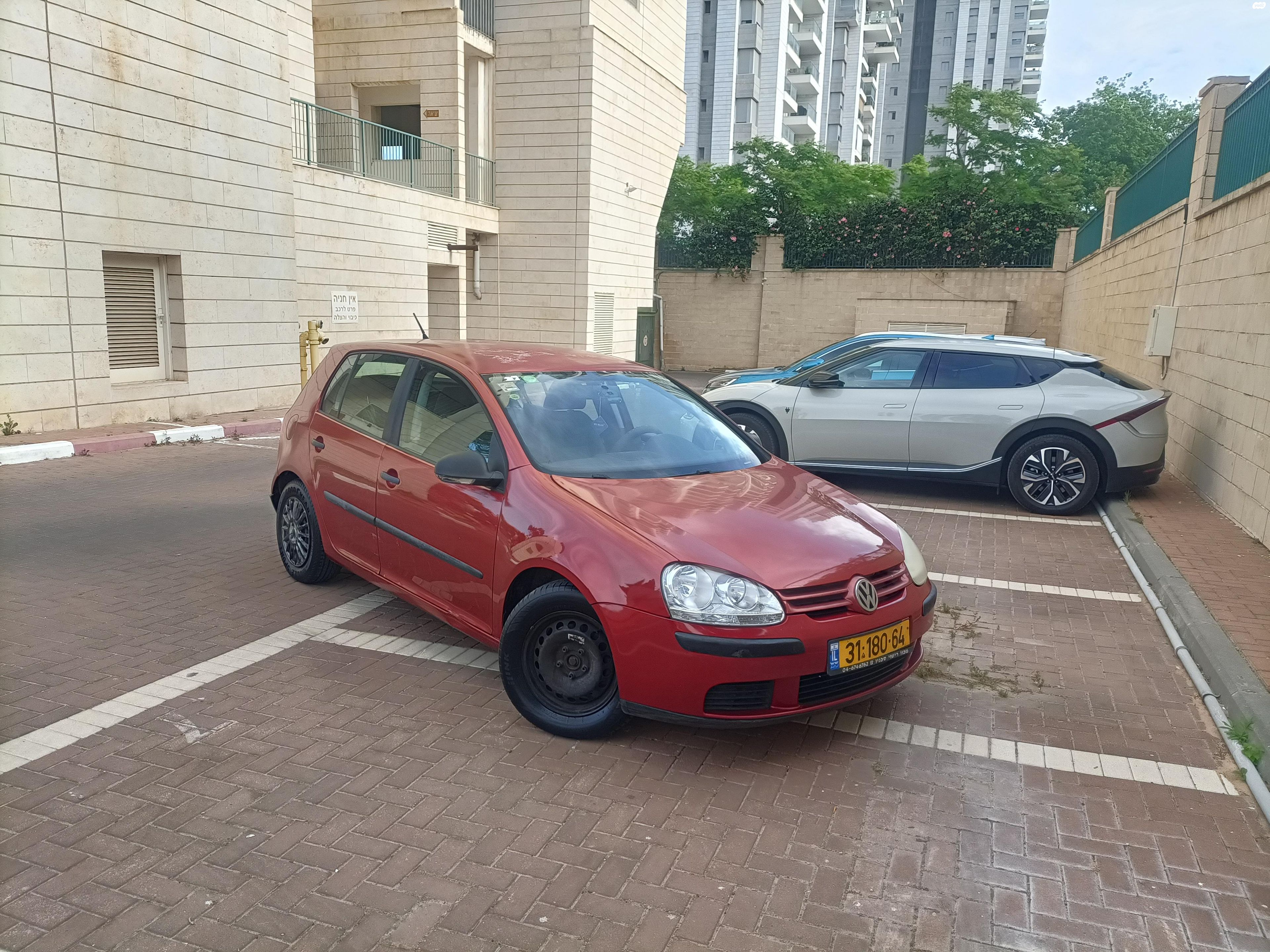 מודעת רכב פולקסווגן גולף