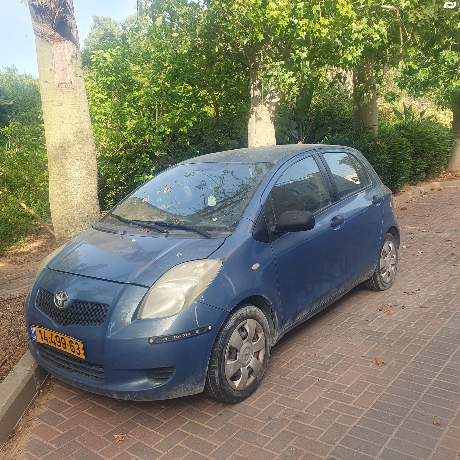 מודעת רכב טויוטה יאריס