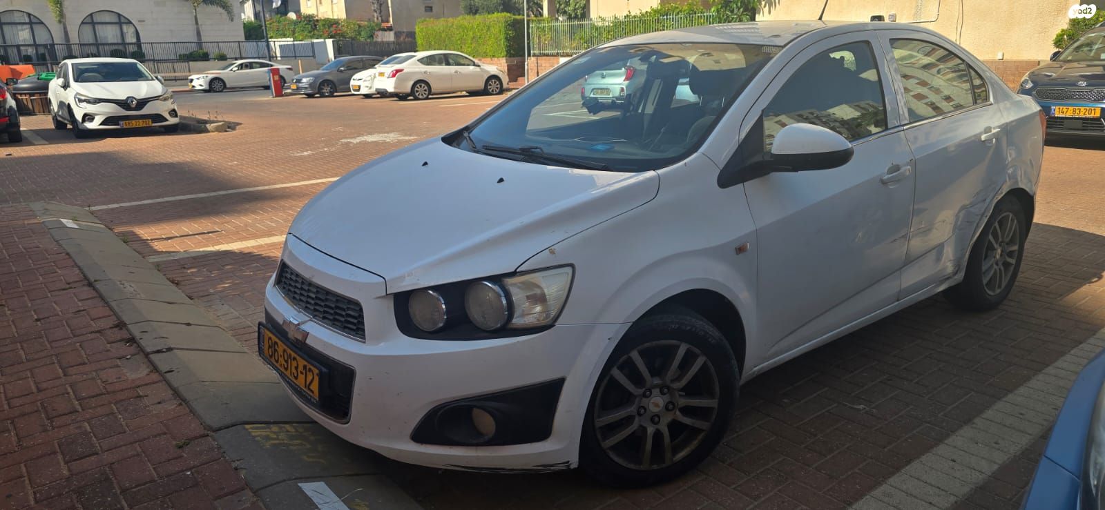 מודעת רכב שברולט סוניק
