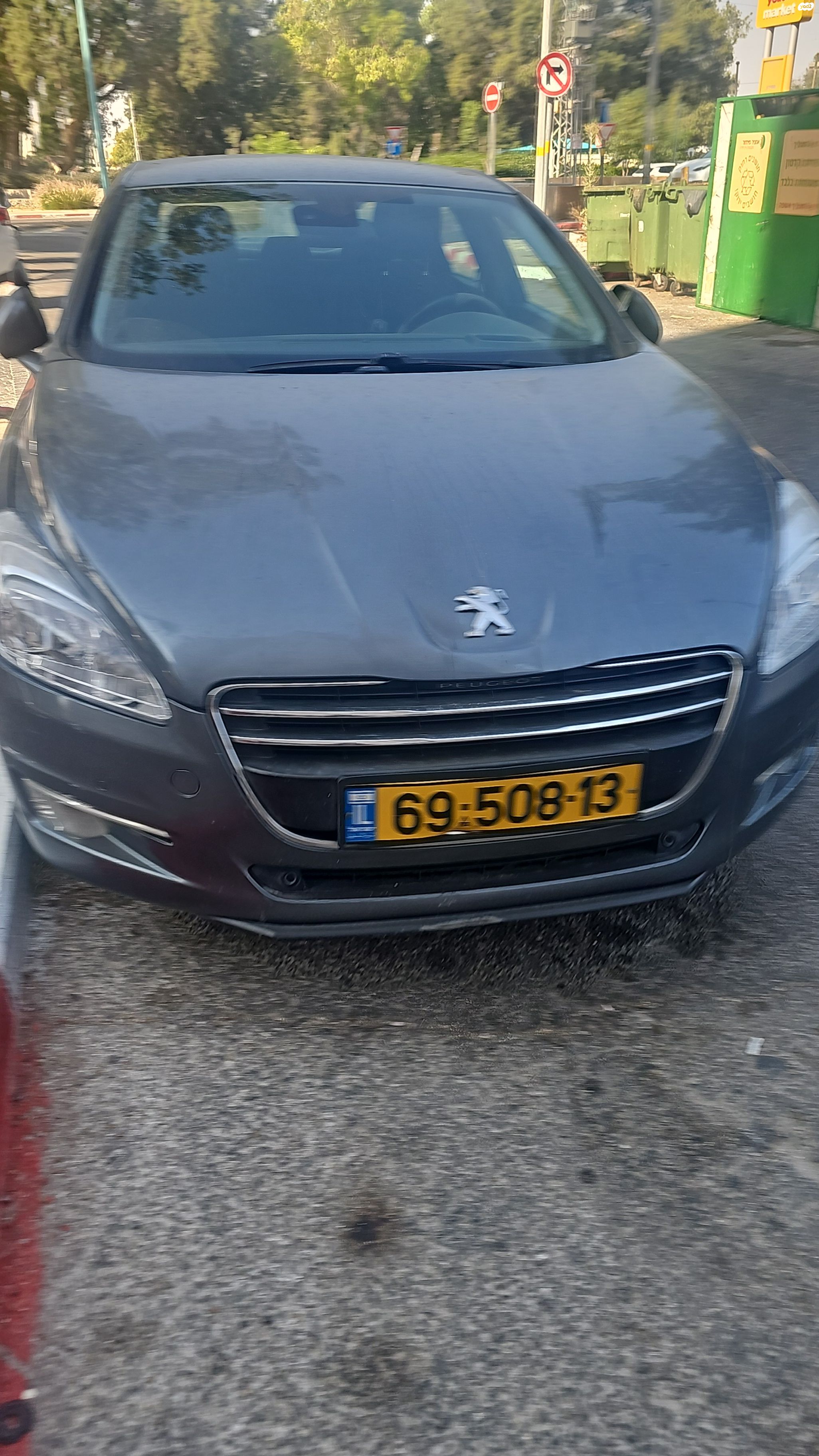 מודעת רכב פיג'ו 508