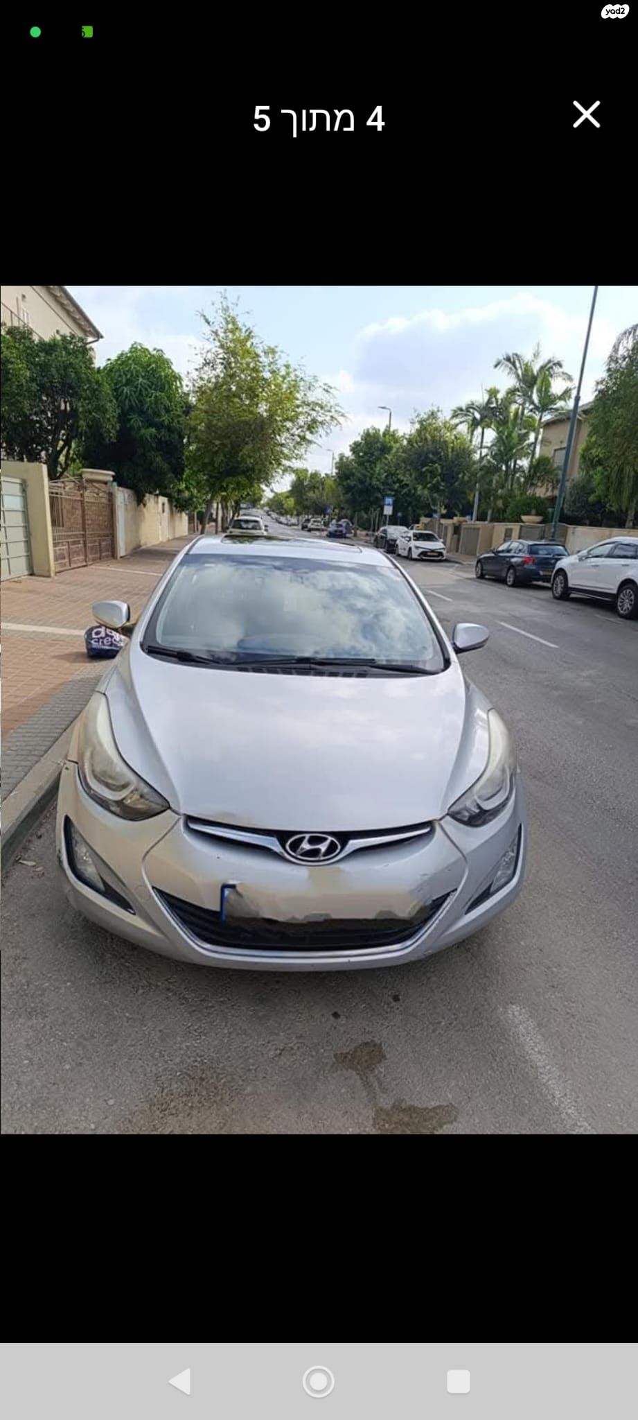 מודעת רכב יונדאי I35