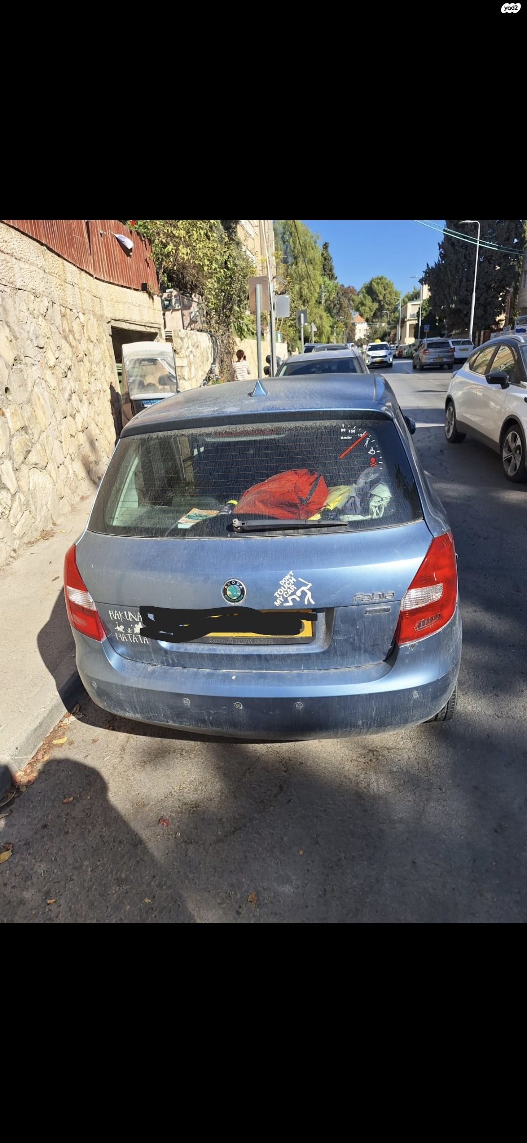 מודעת רכב סקודה פאביה