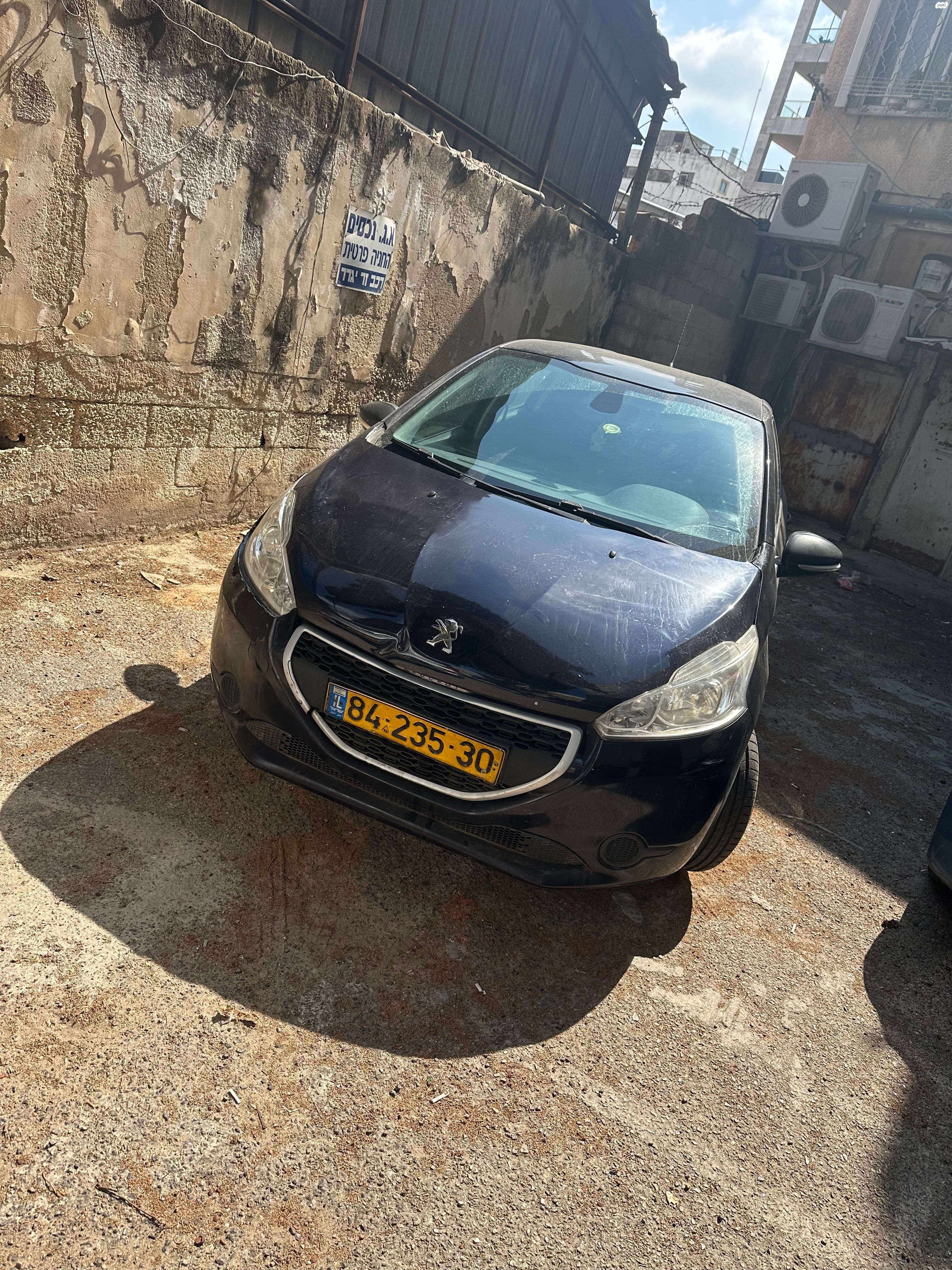 מודעת רכב פיג'ו 208