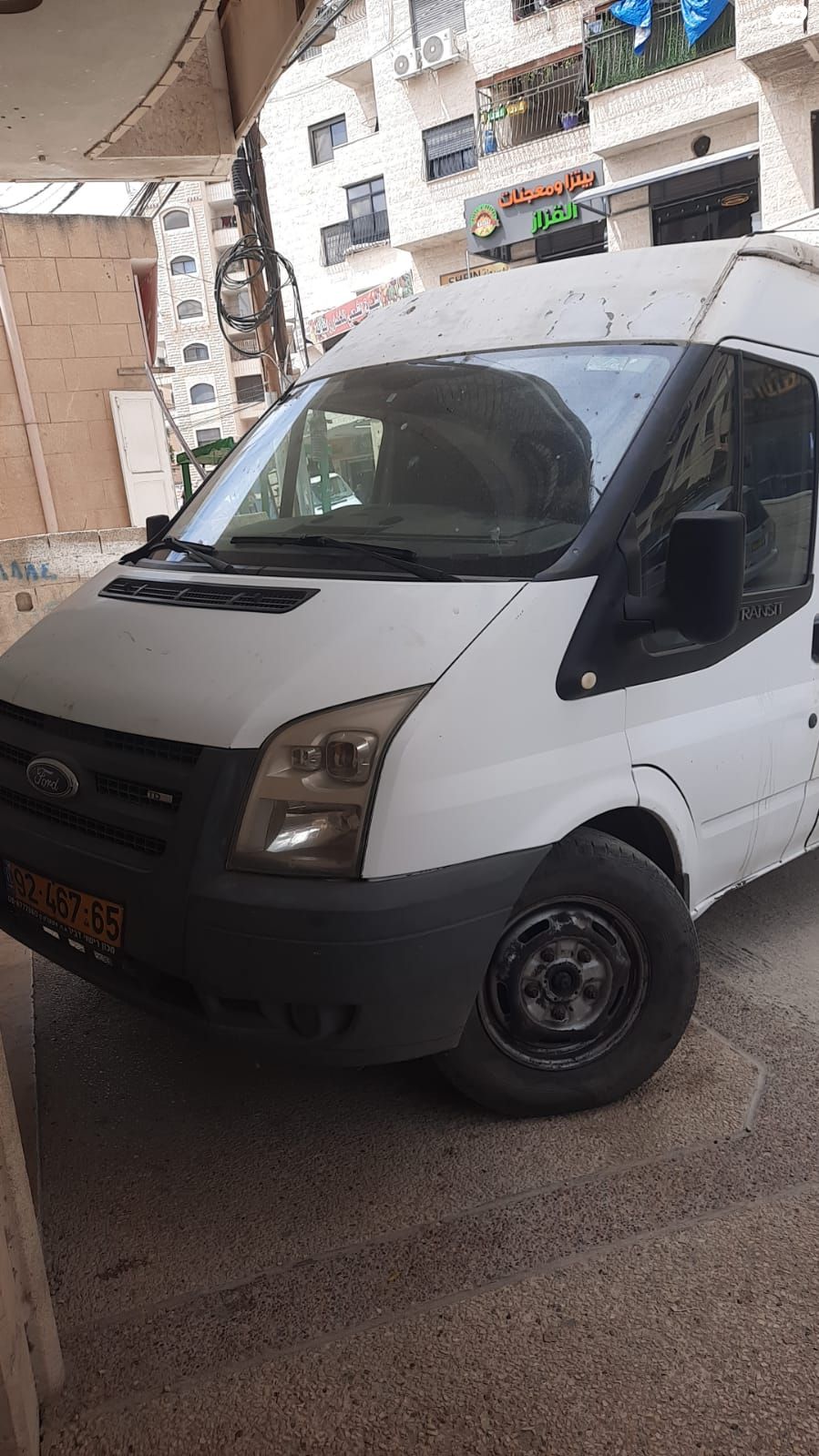 מודעת רכב פורד טרנזיט