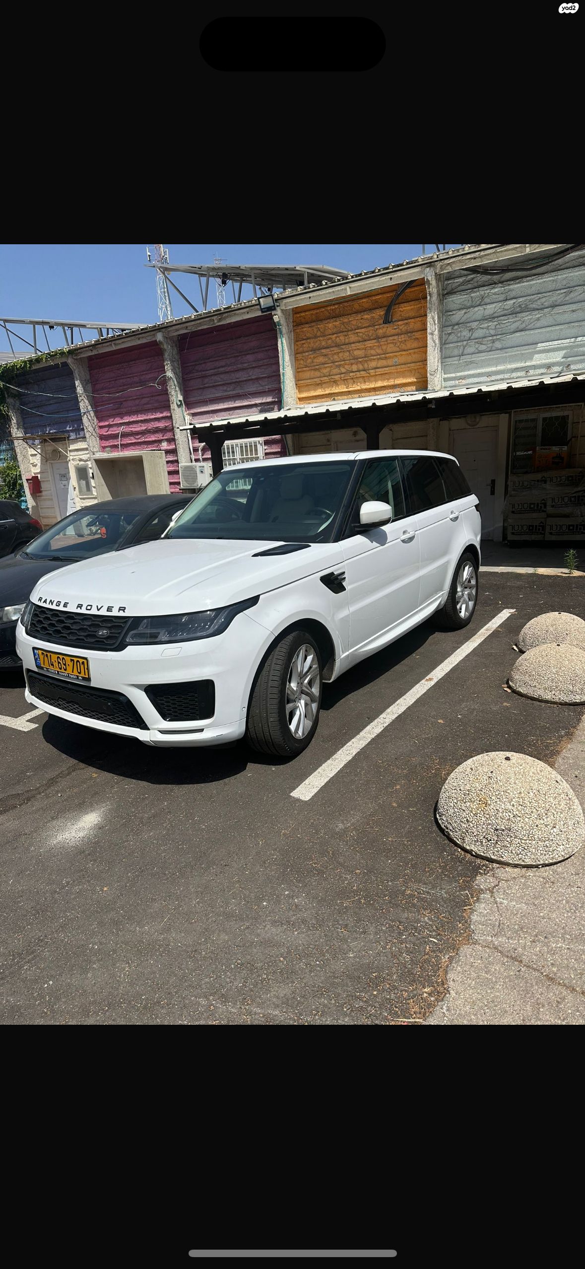 מודעת רכב לנד רובר ריינג' רובר ספורט