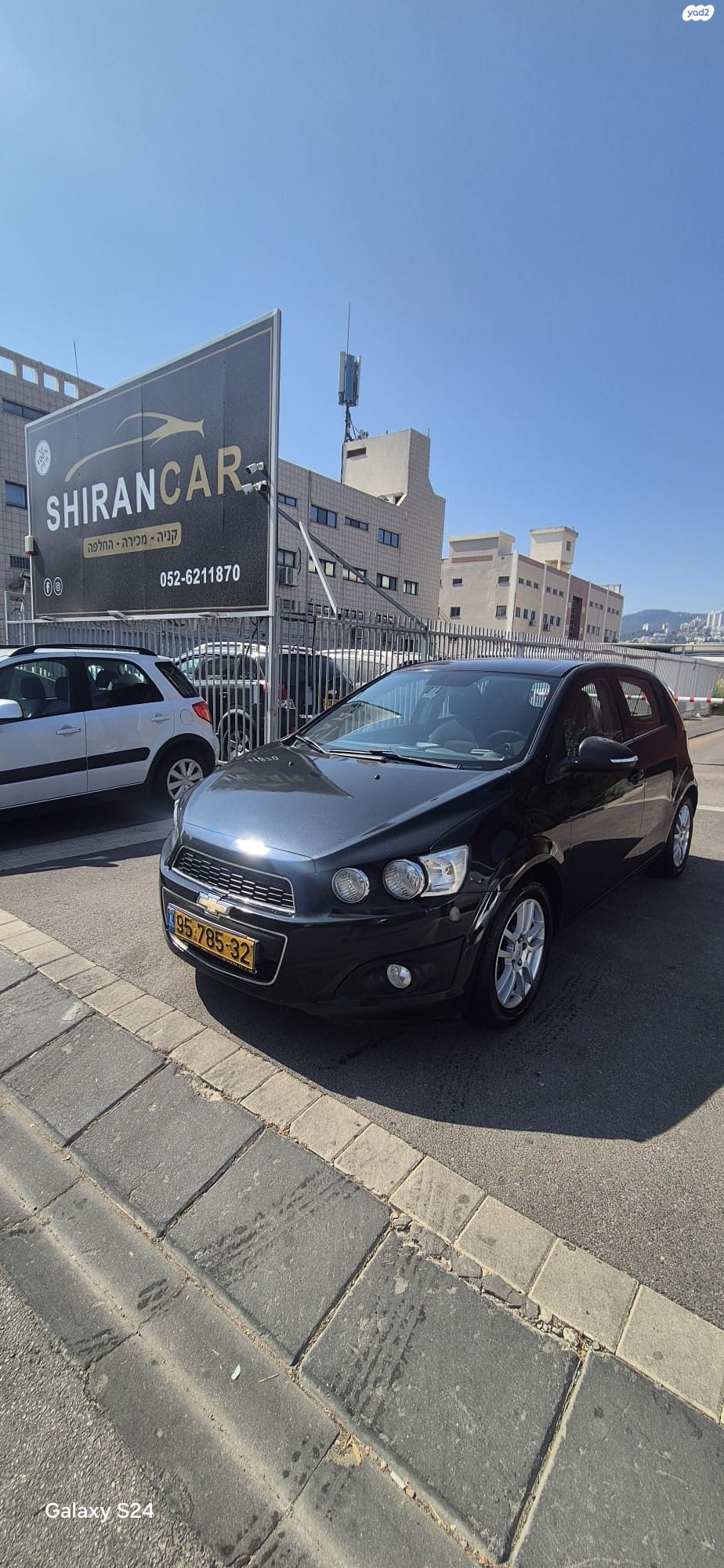 מודעת רכב שברולט סוניק