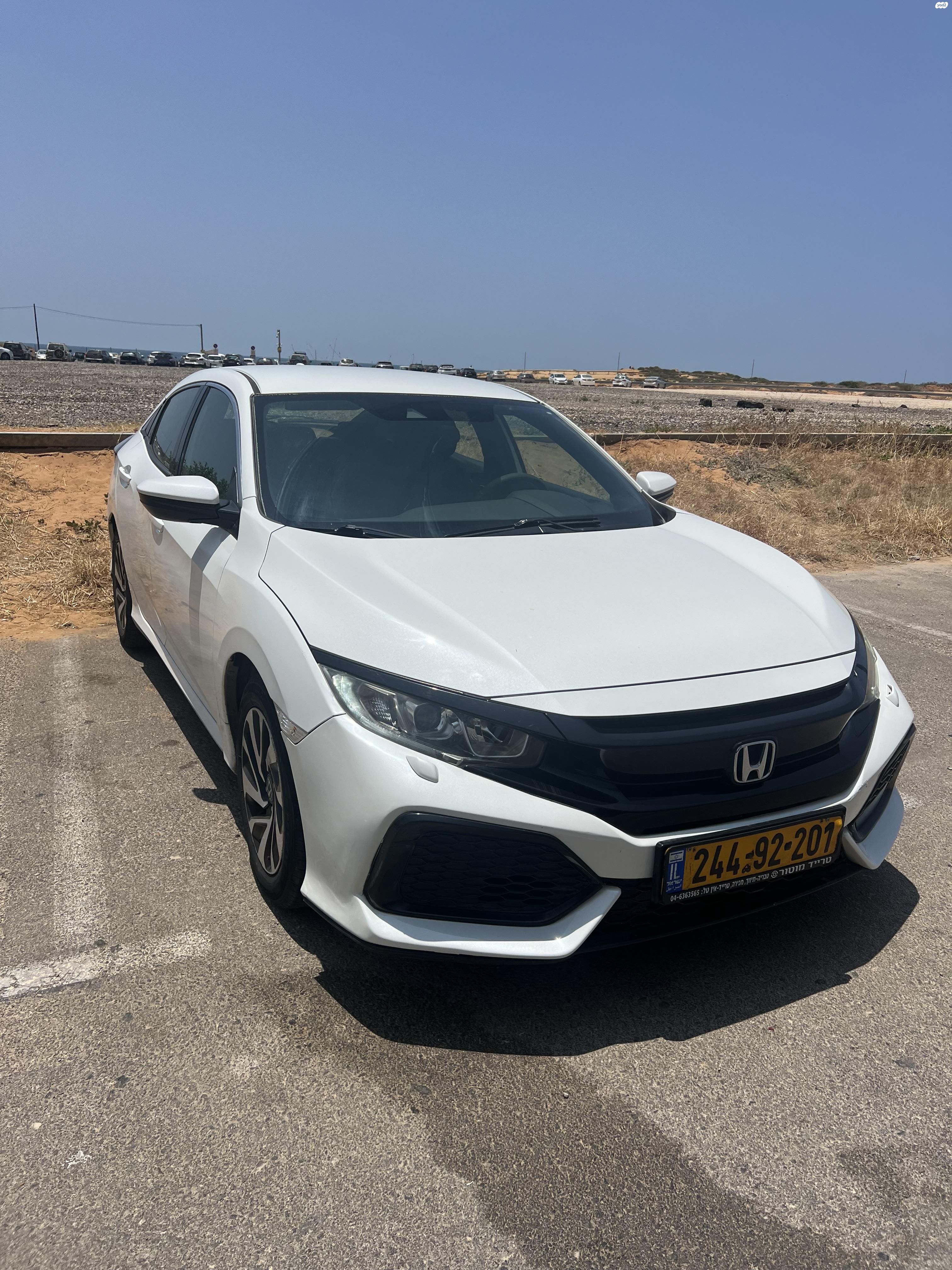 מודעת רכב הונדה סיוויק