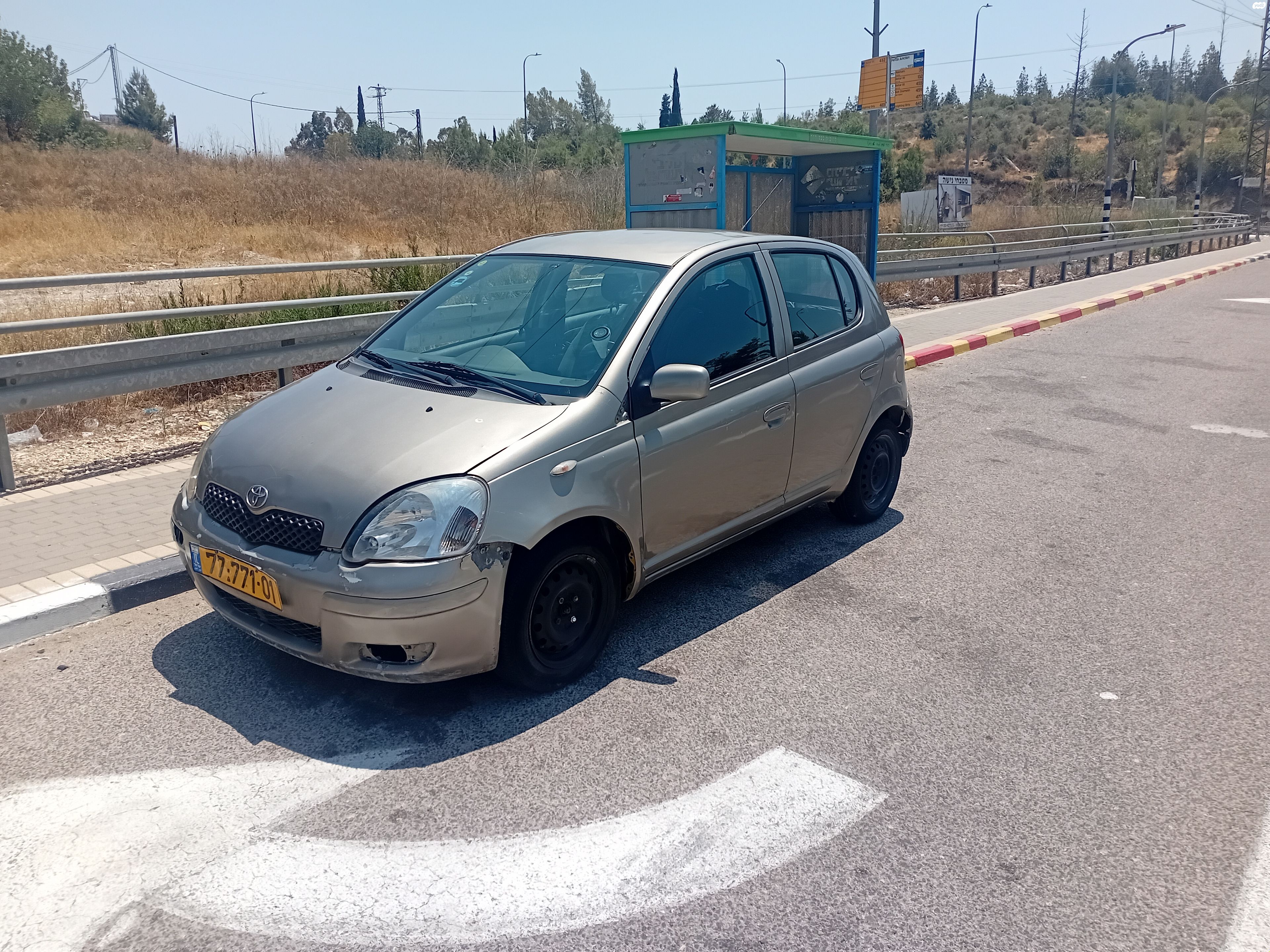 מודעת רכב טויוטה יאריס