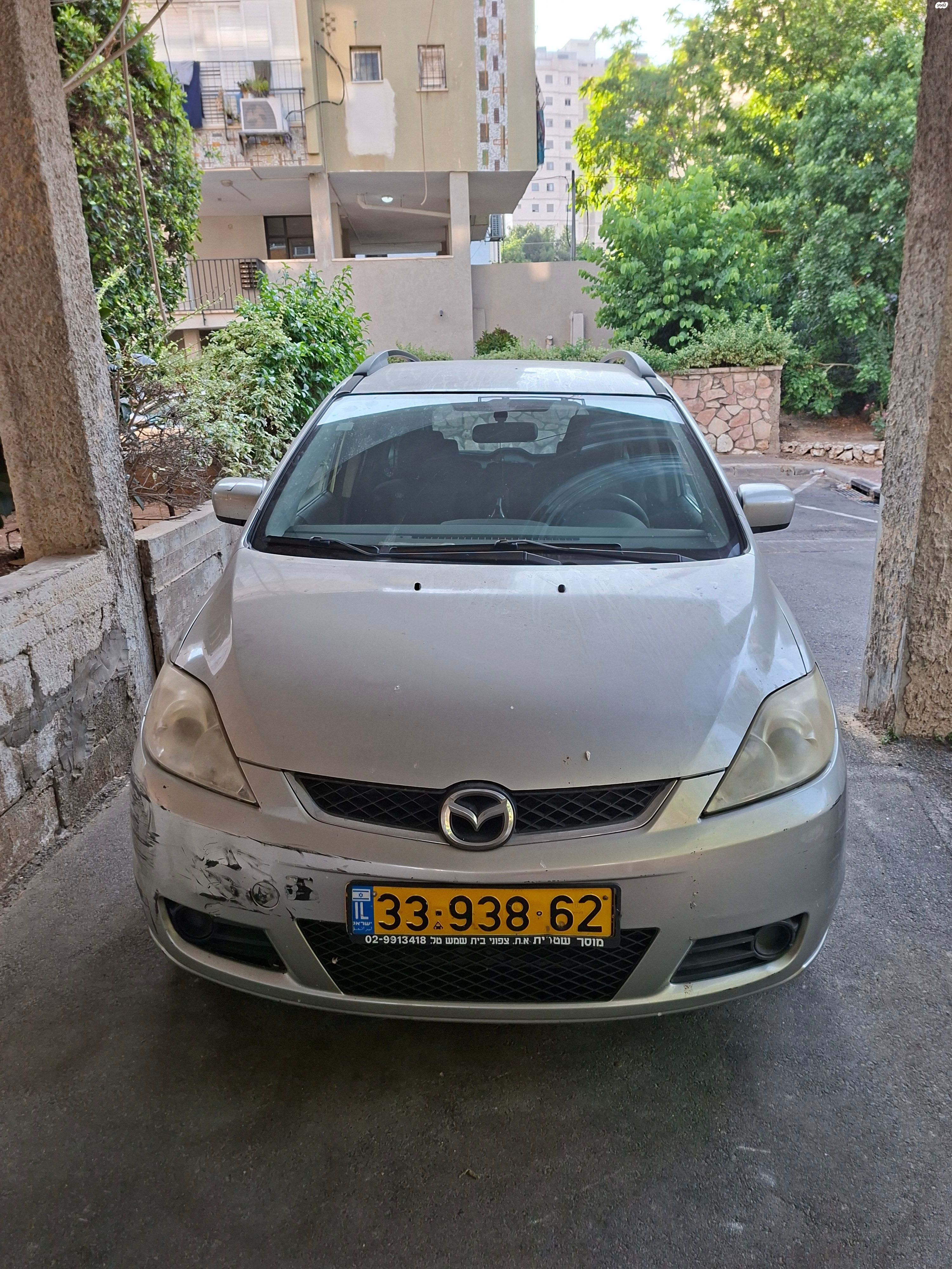 מודעת רכב מאזדה 5