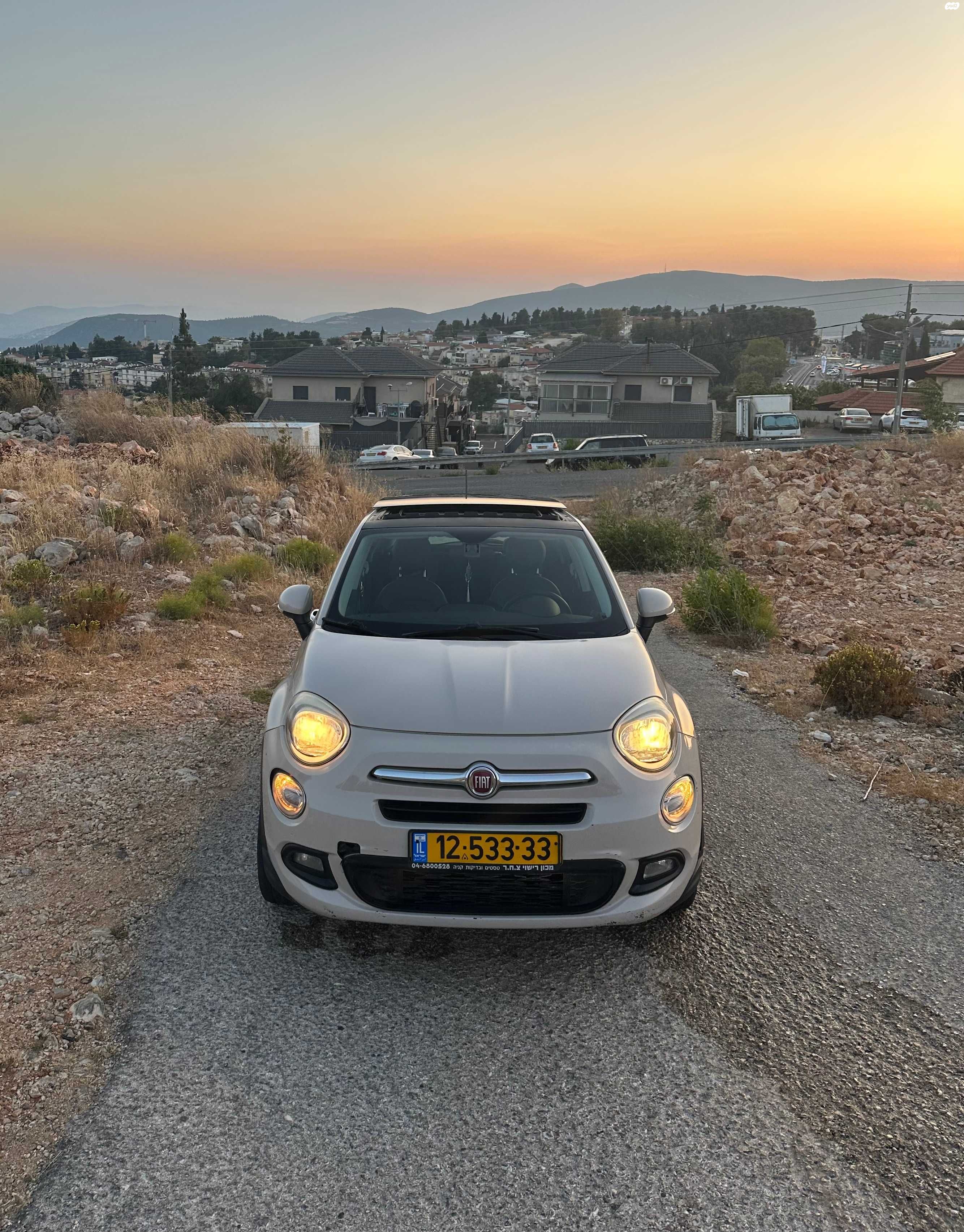 מודעת רכב פיאט 500X