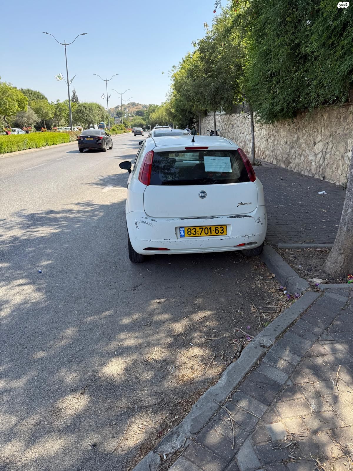 מודעת רכב פיאט פונטו