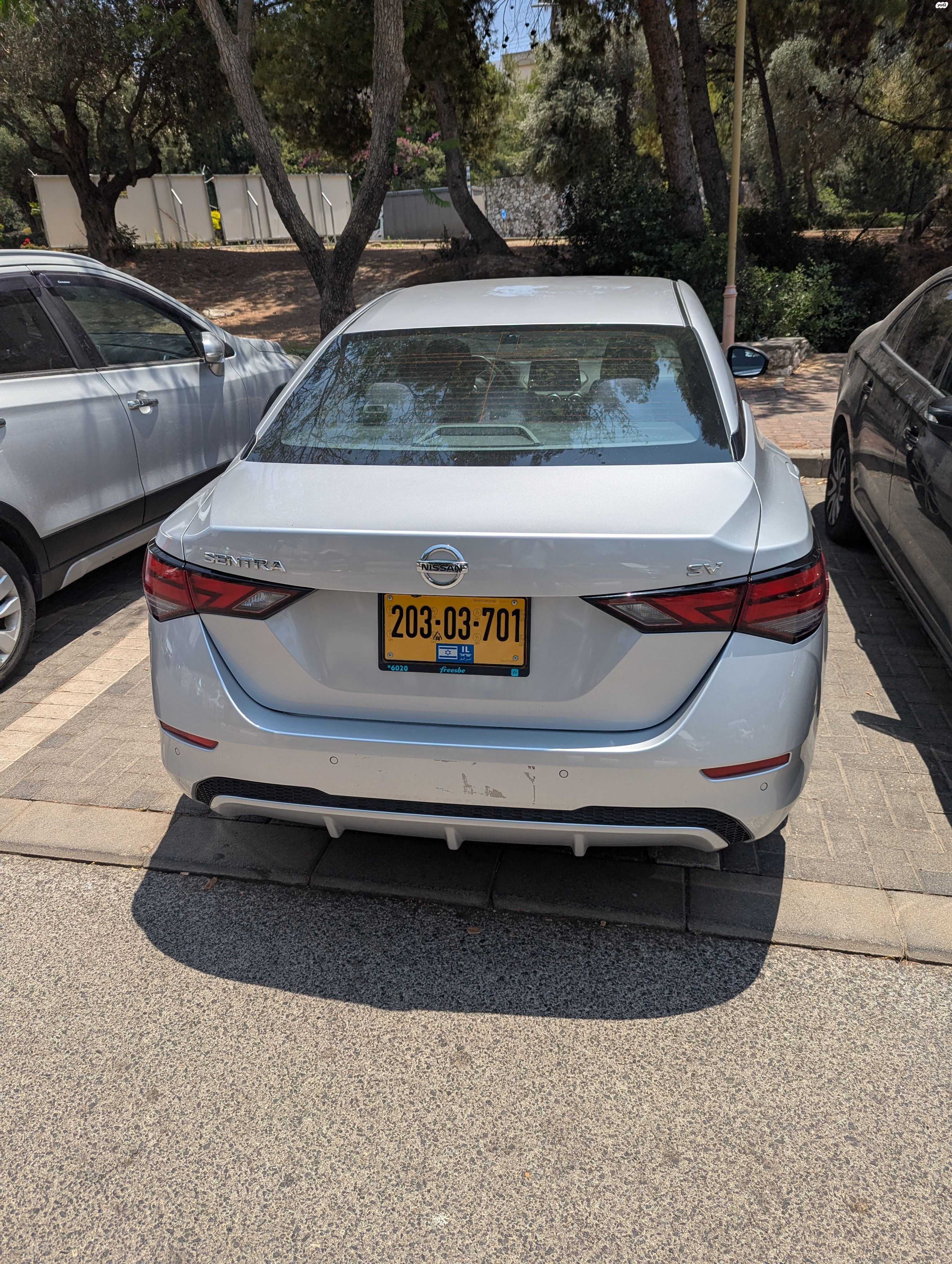 מודעת רכב ניסאן סנטרה