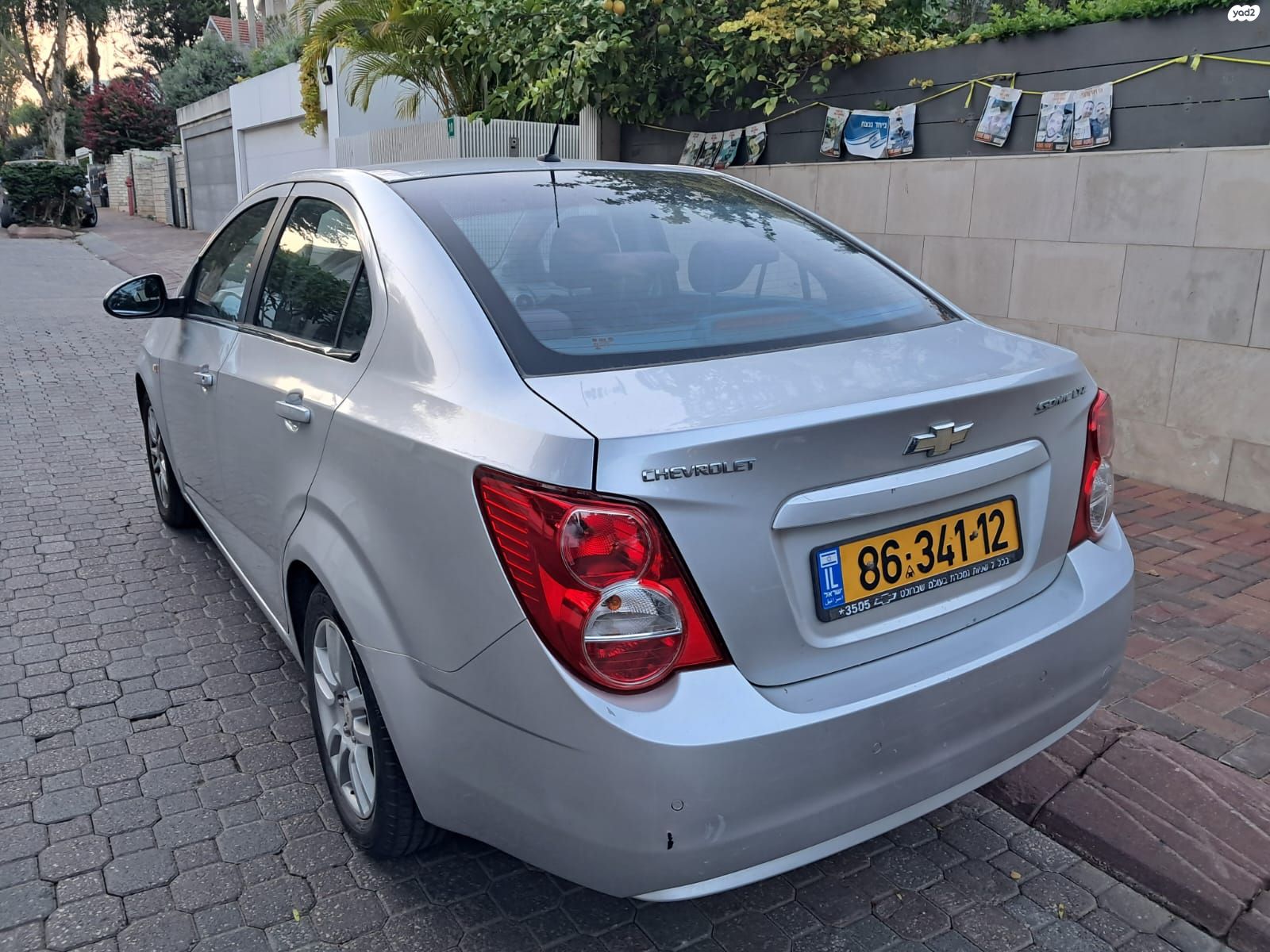 מודעת רכב שברולט סוניק