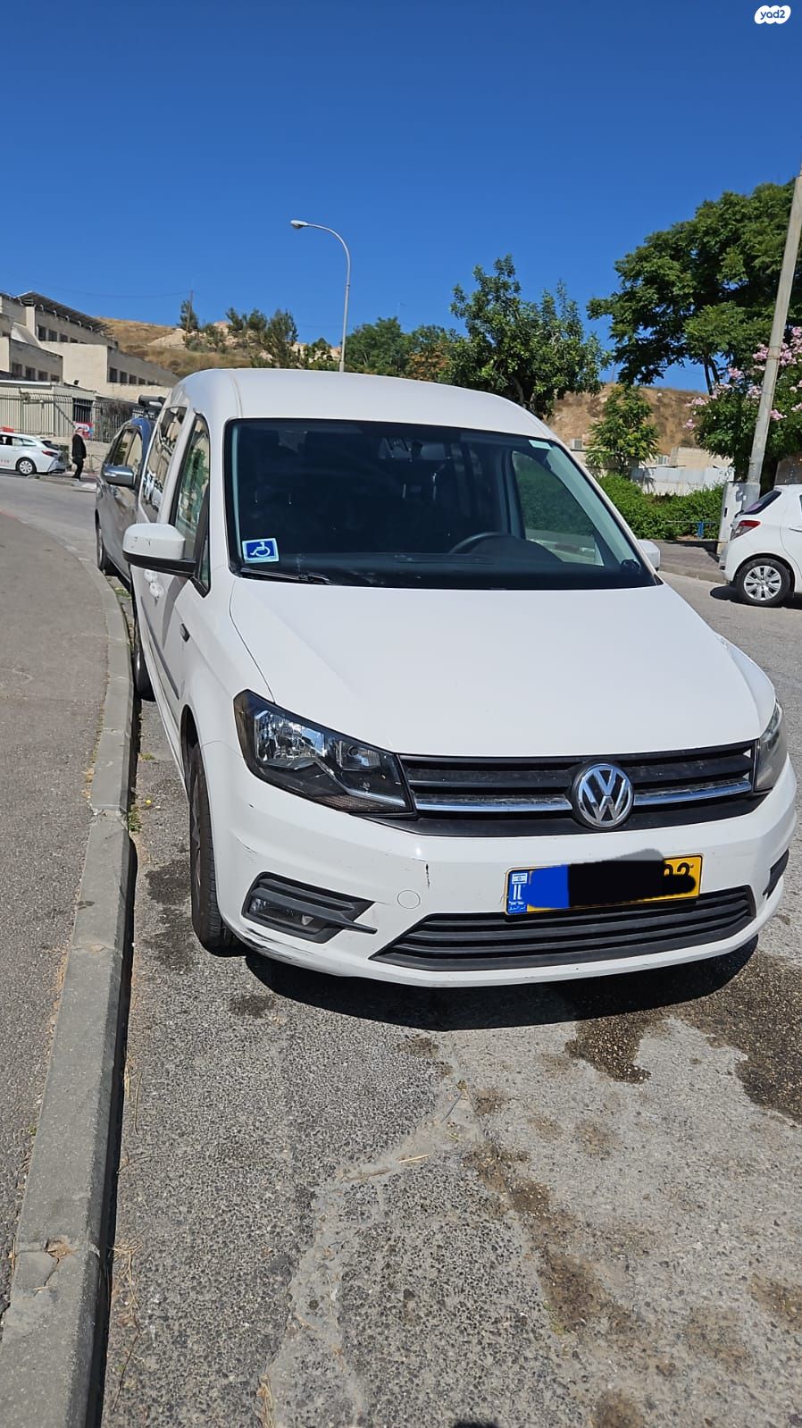 מודעת רכב פולקסווגן קאדי