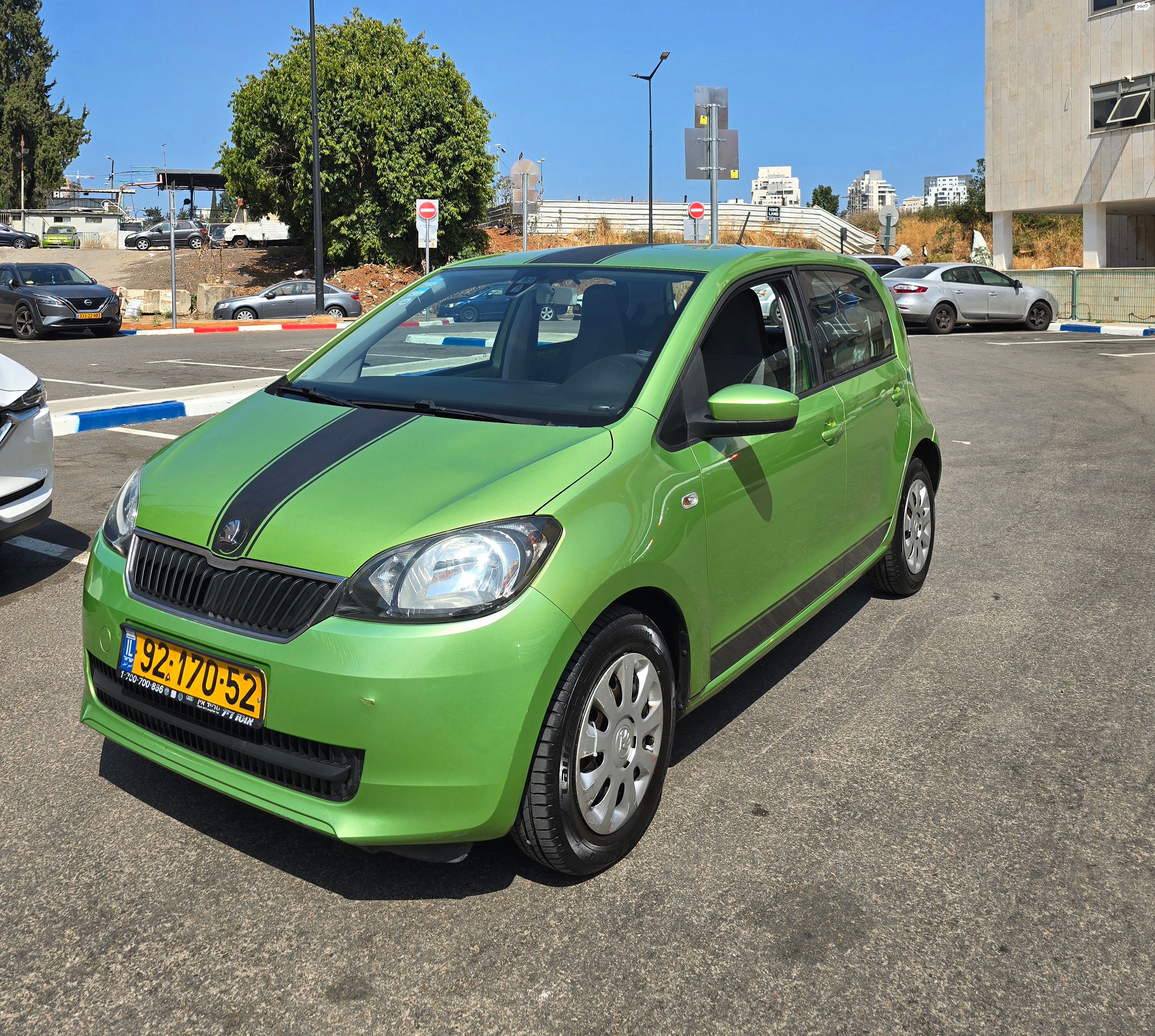 מודעת רכב סקודה סיטיגו