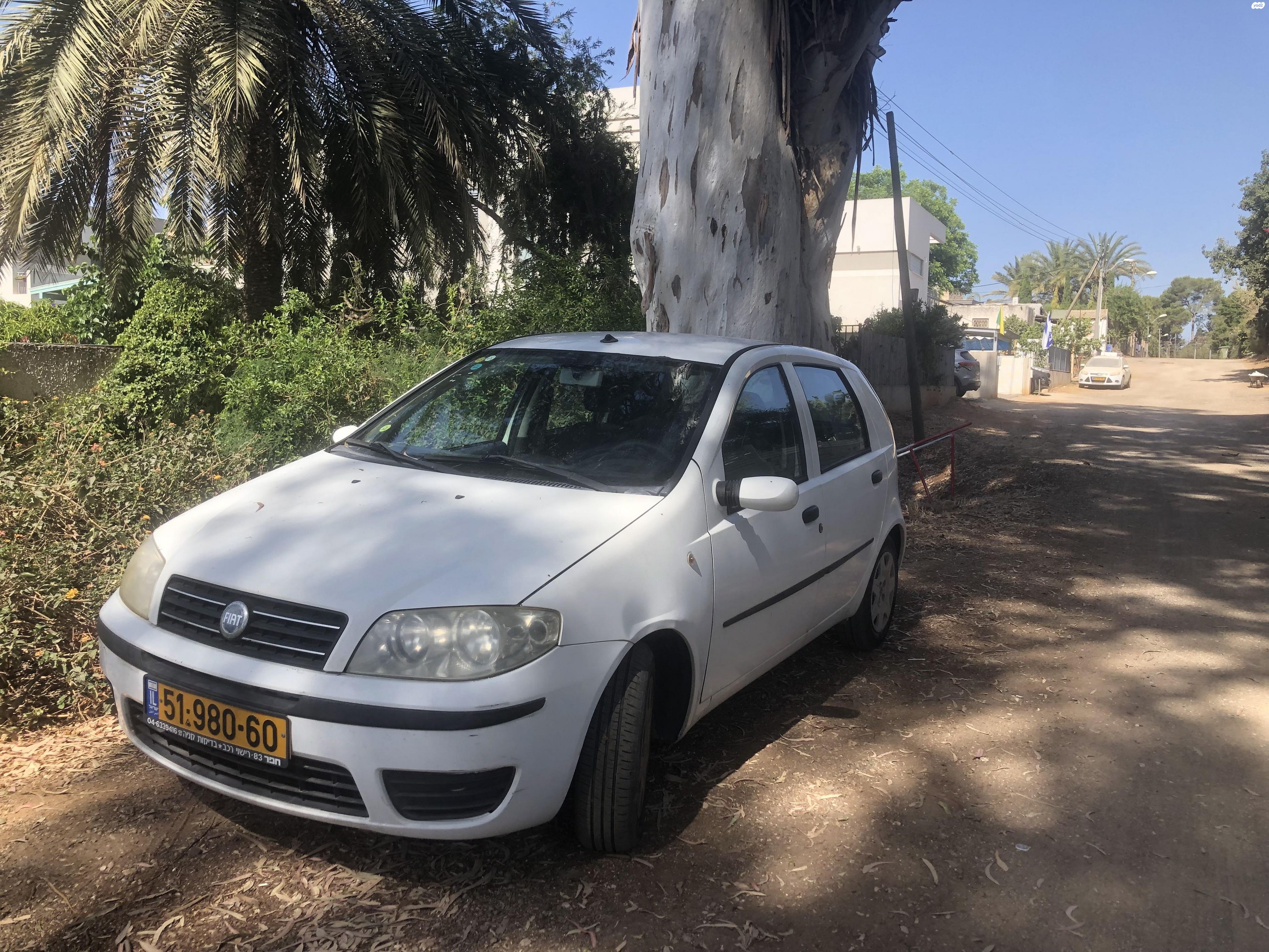 מודעת רכב פיאט פונטו