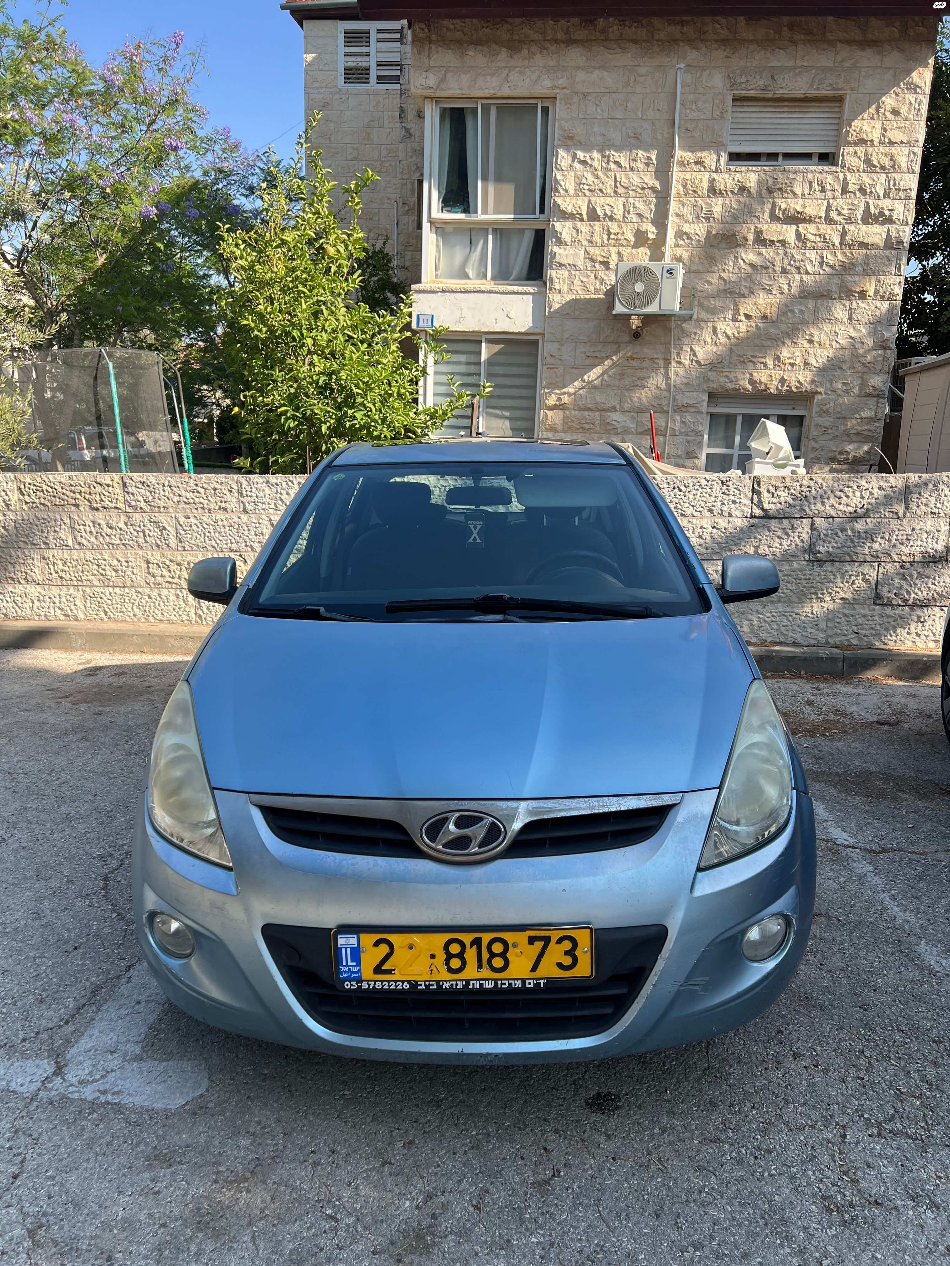 מודעת רכב יונדאי i20