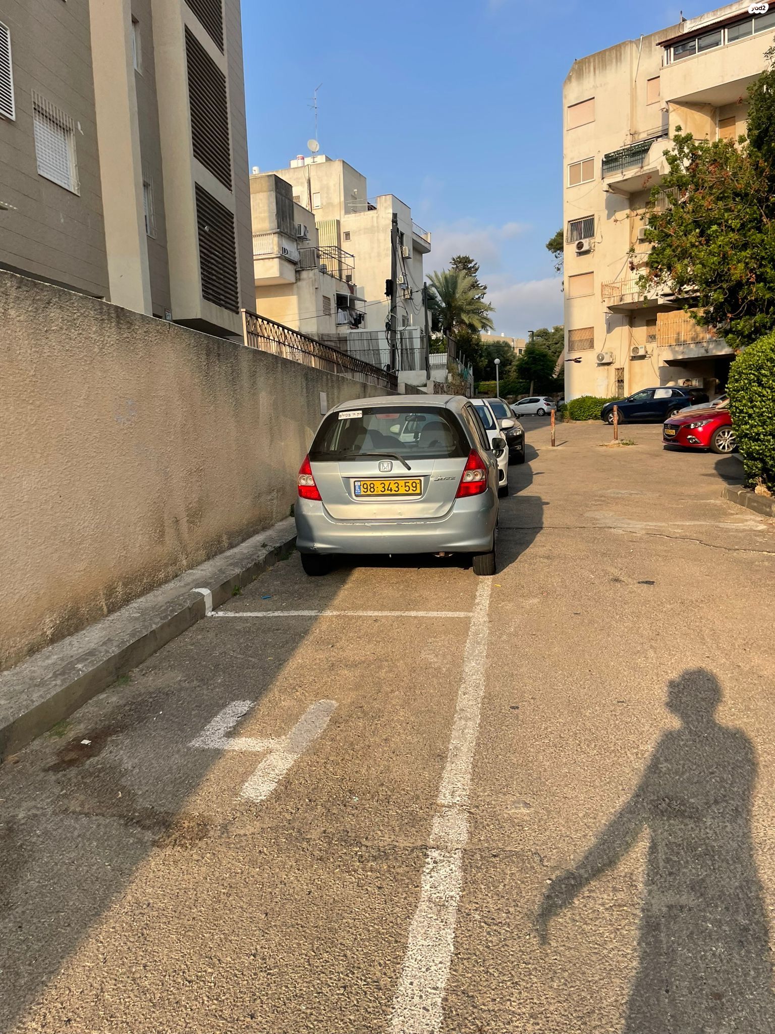 מודעת רכב הונדה ג'אז 