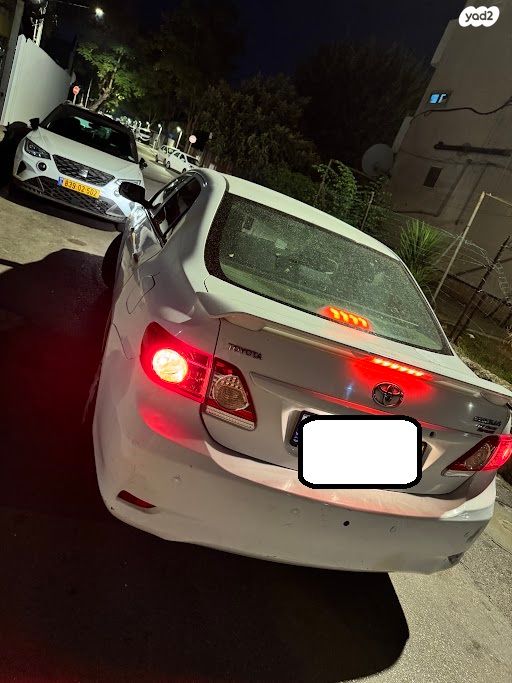 מודעת רכב טויוטה קורולה