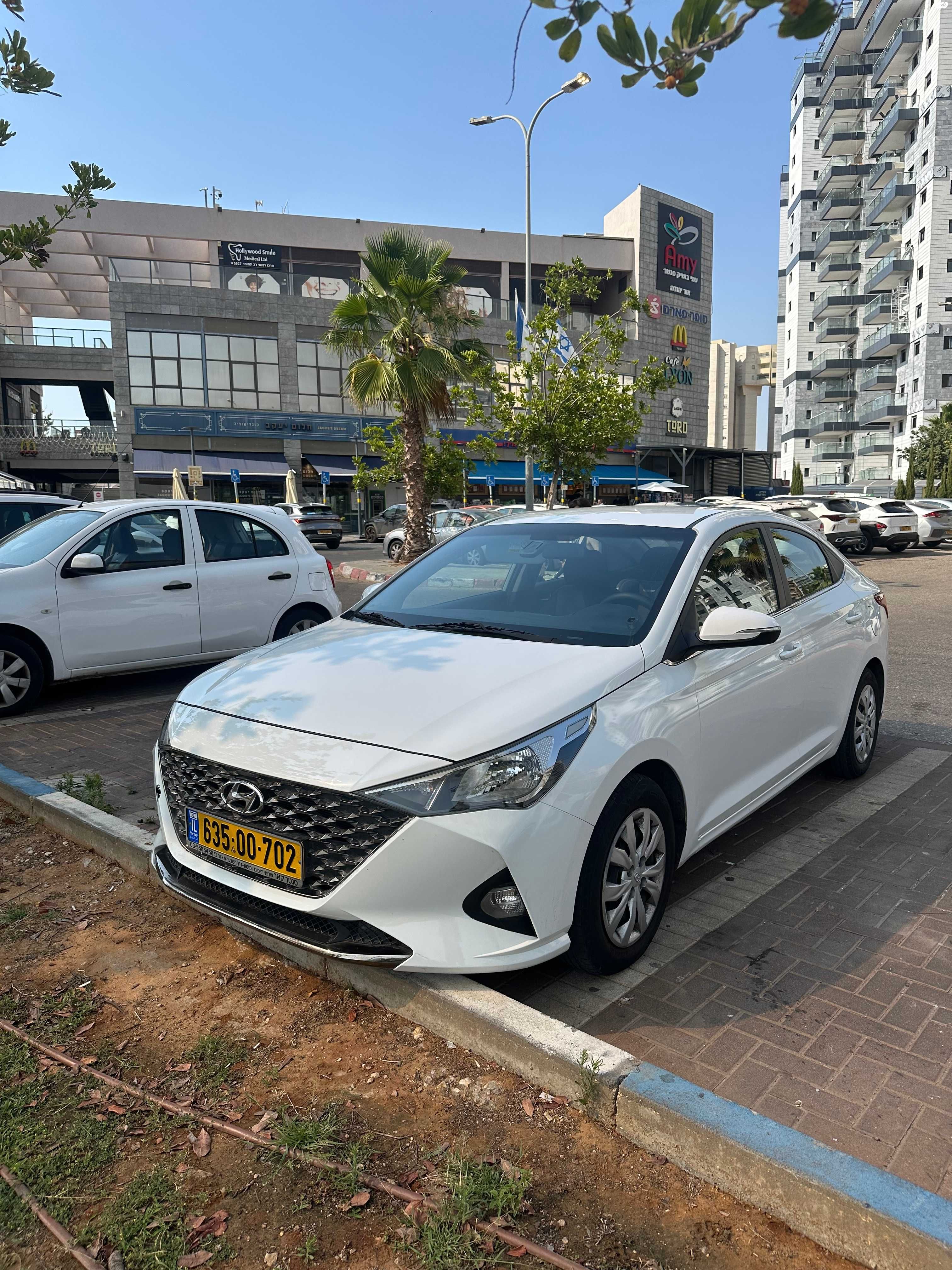 מודעת רכב יונדאי אקסנט i25