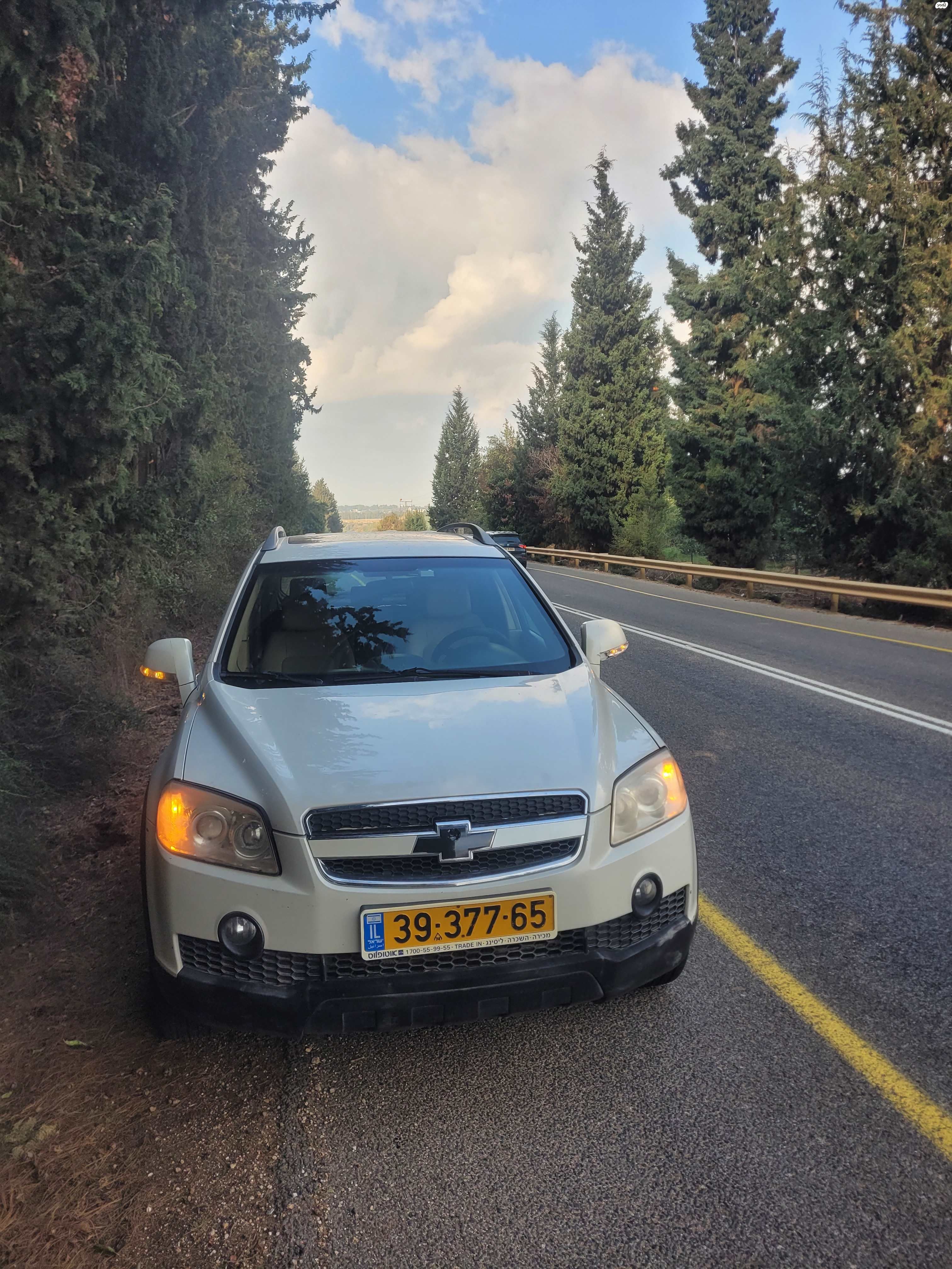 מודעת רכב שברולט קפטיבה