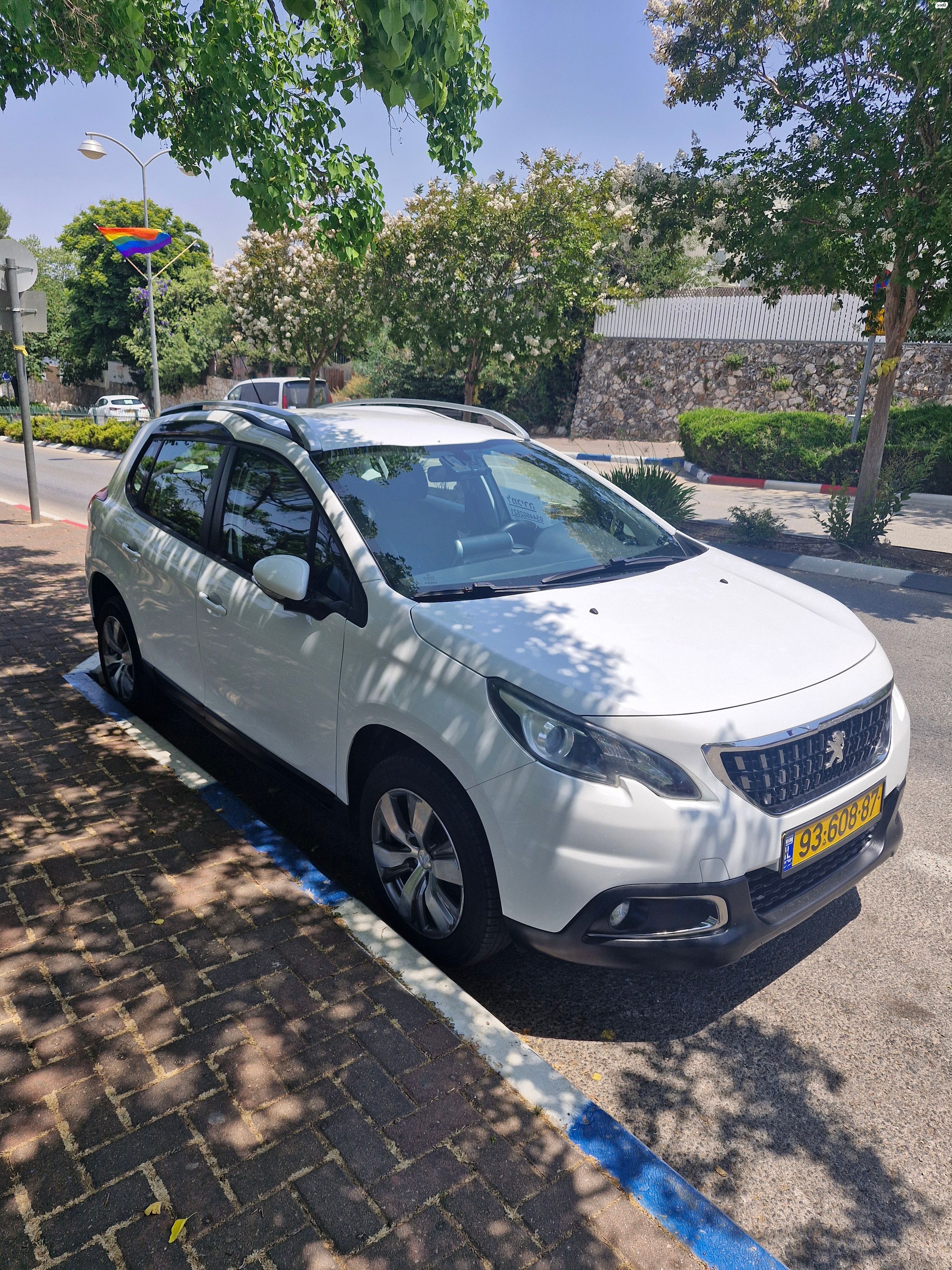 מודעת רכב פיג'ו 2008