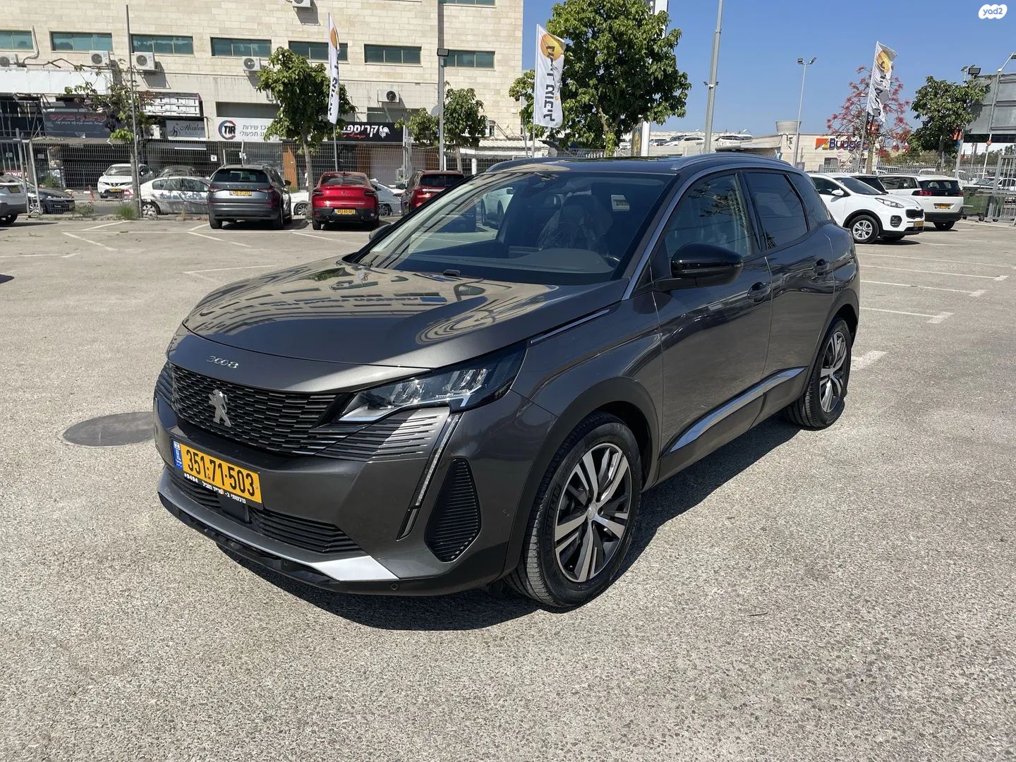 מודעת רכב פיג'ו 3008
