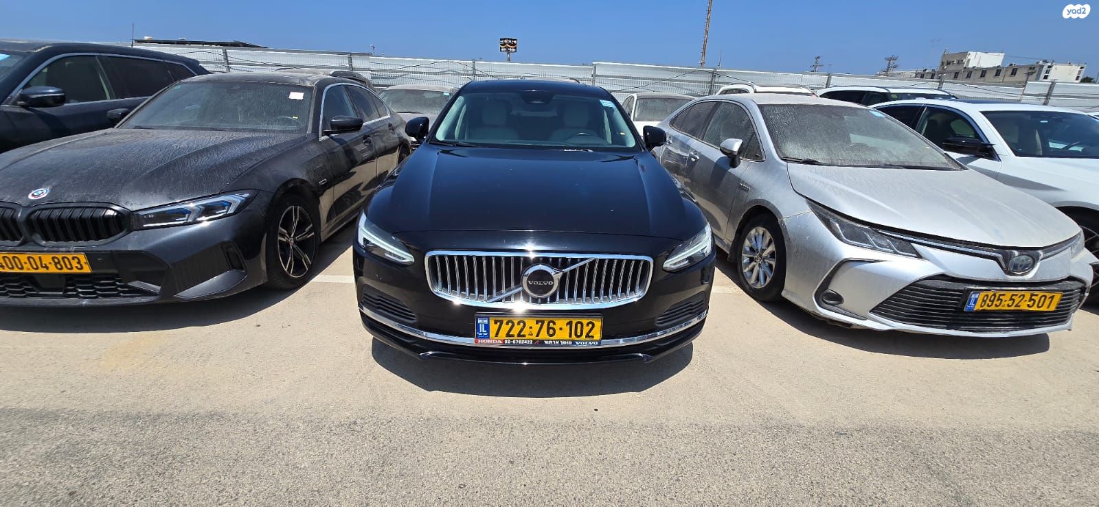 מודעת רכב וולוו S90