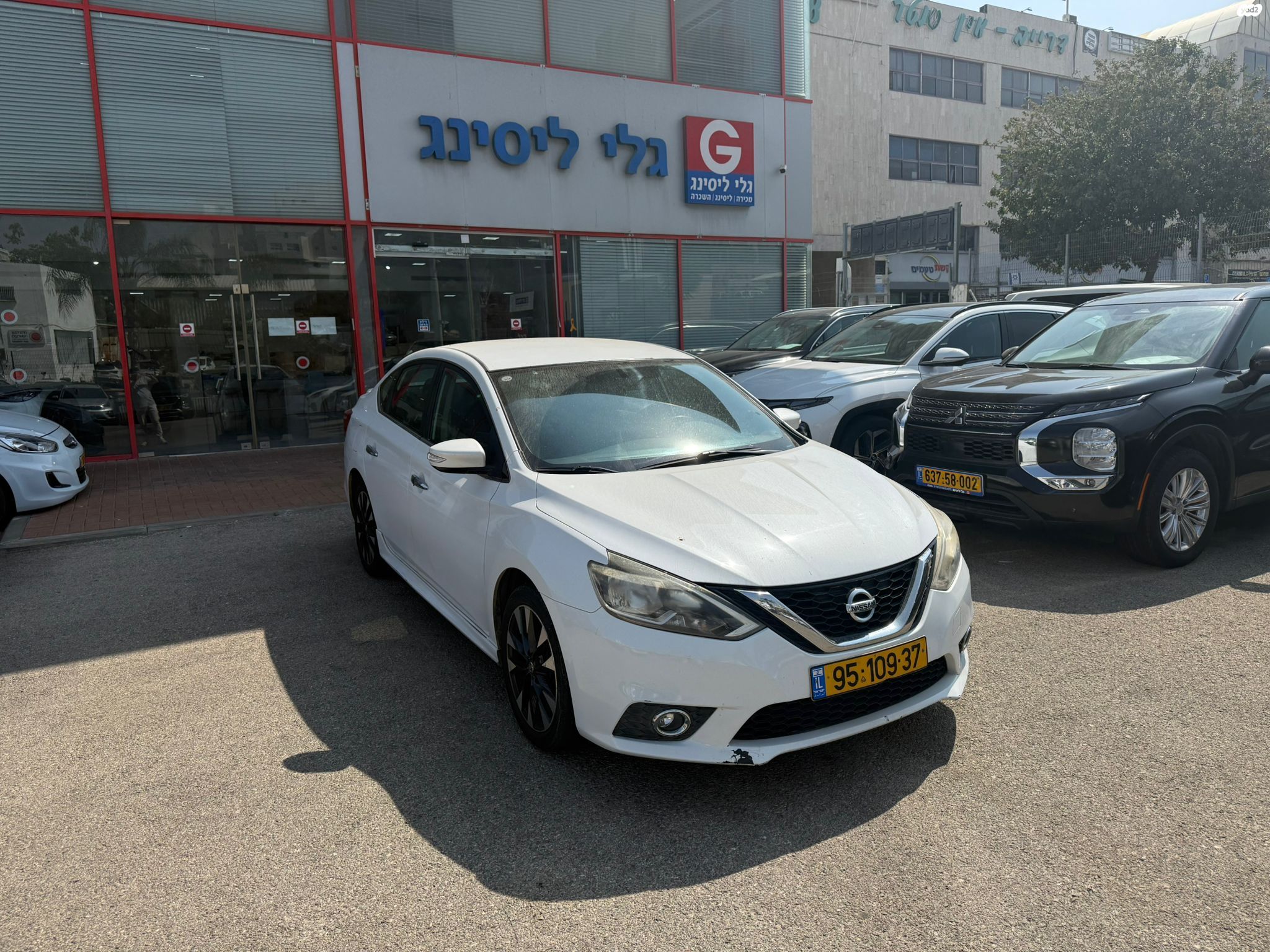 מודעת רכב ניסאן סנטרה