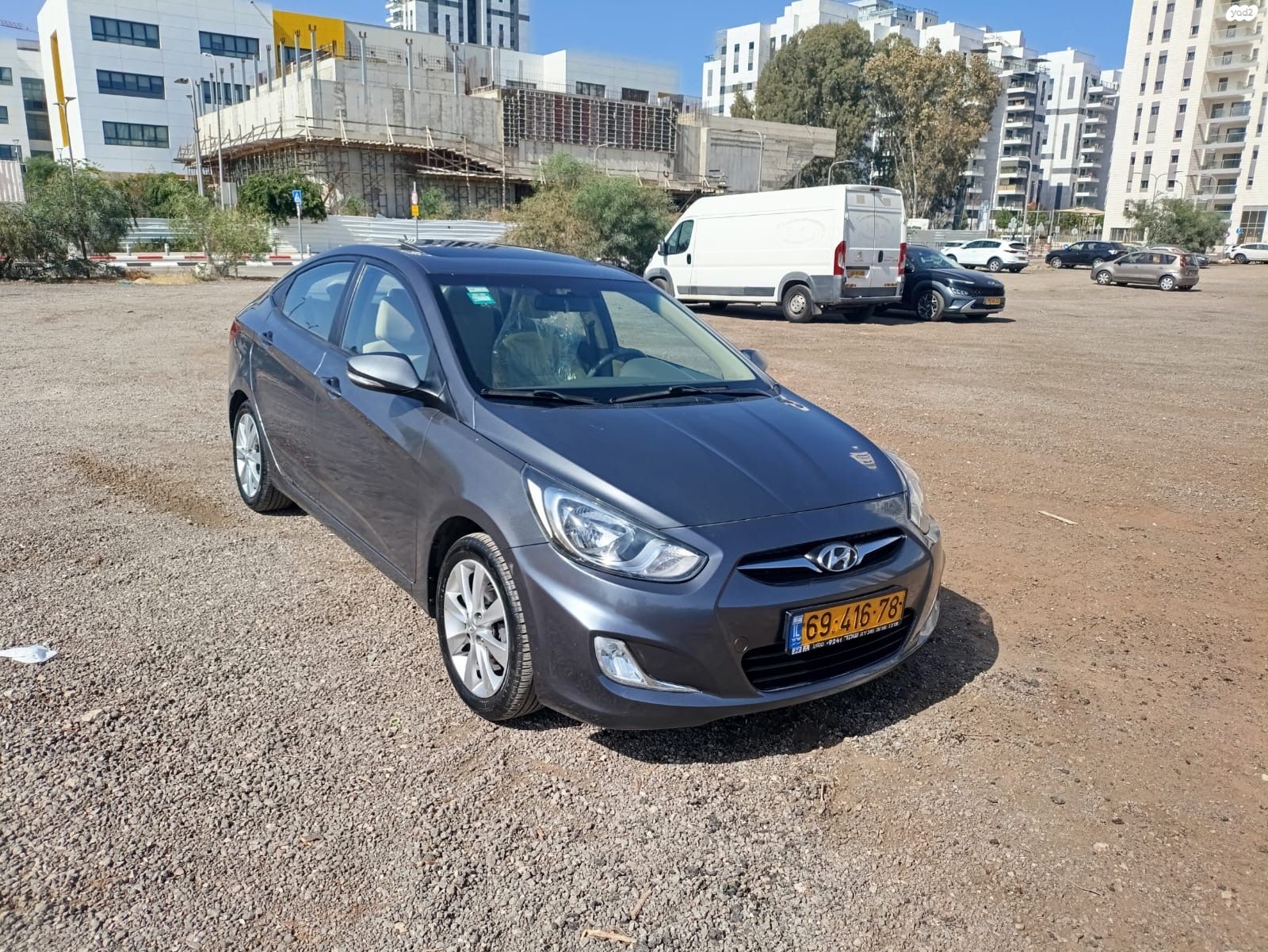 מודעת רכב יונדאי אקסנט i25