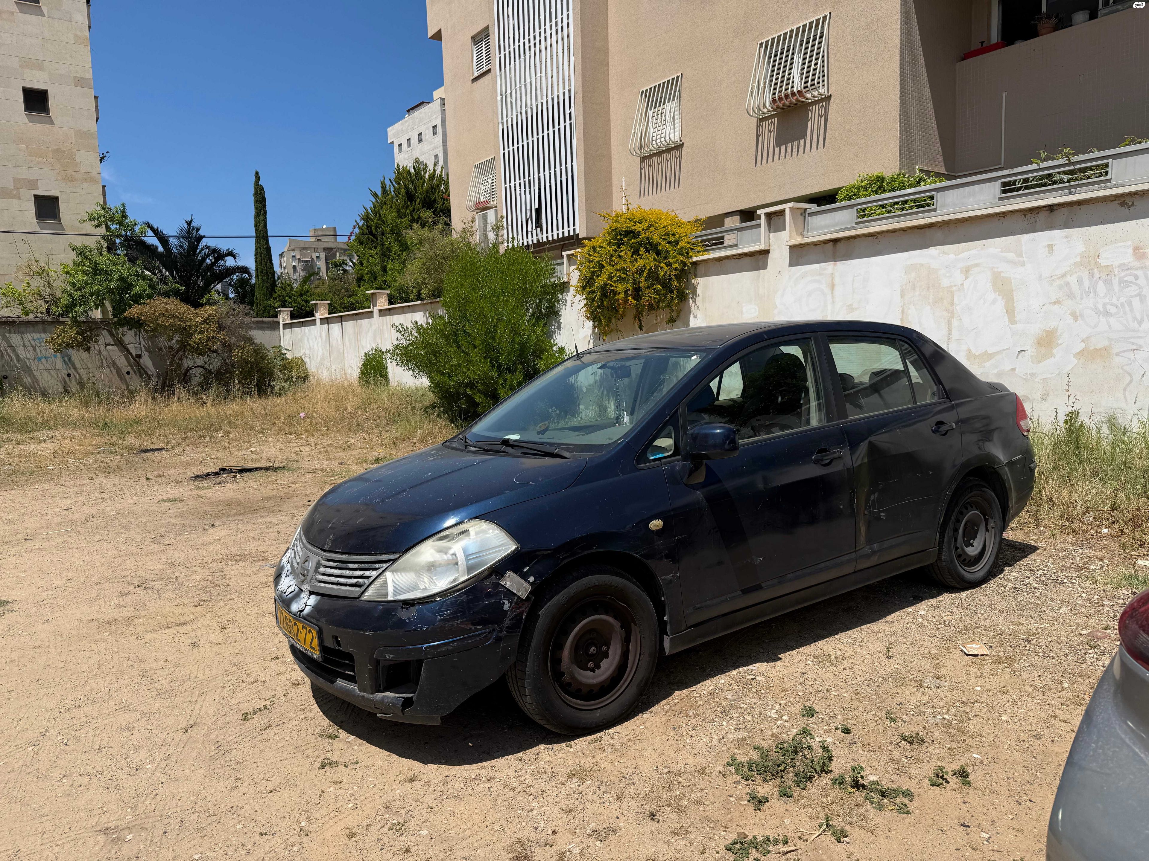 מודעת רכב ניסאן טידה