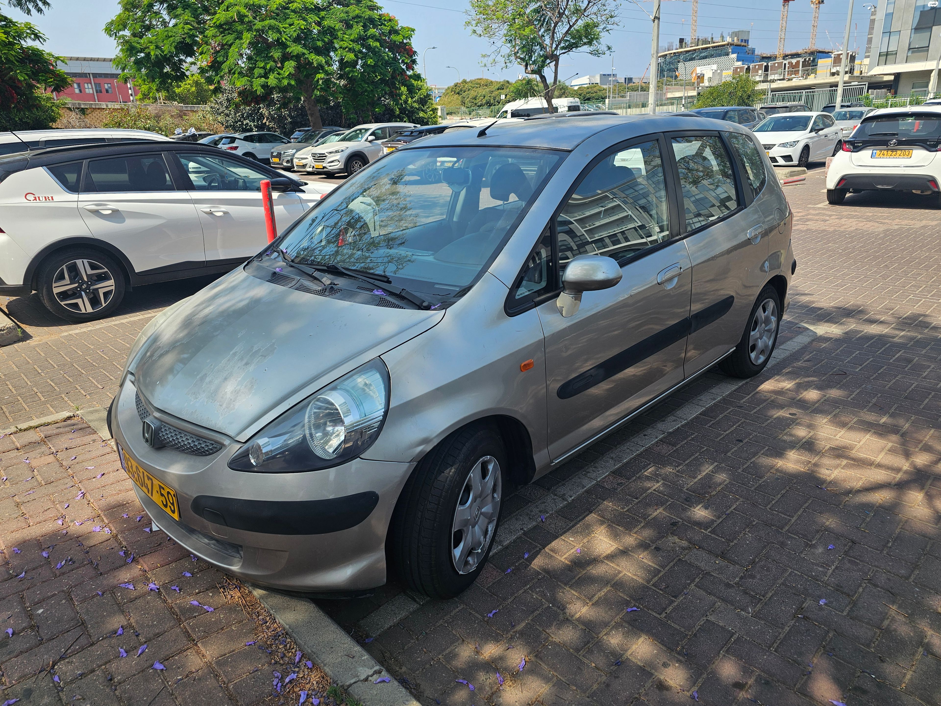 מודעת רכב הונדה ג'אז 