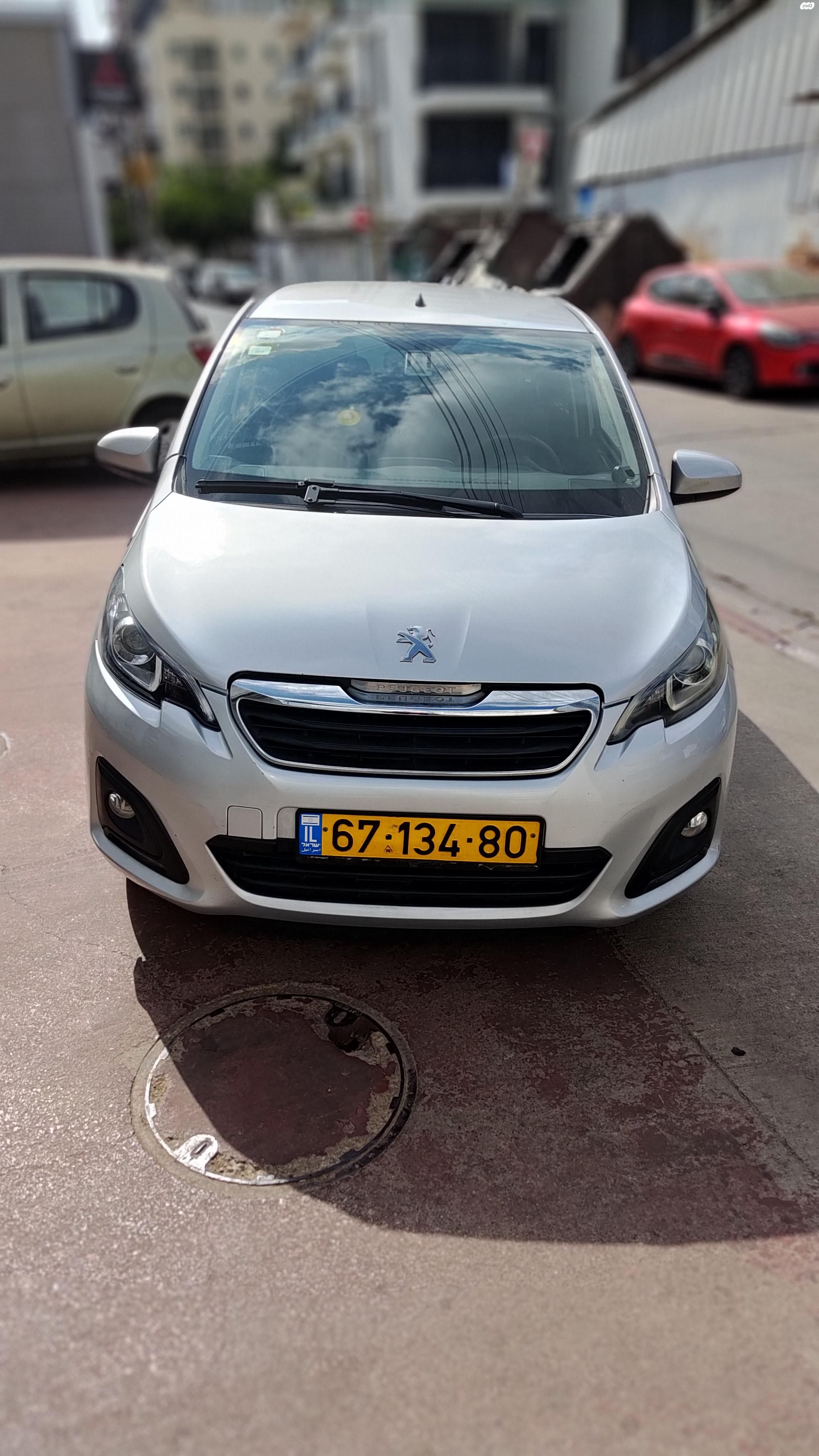 מודעת רכב פיג'ו 108