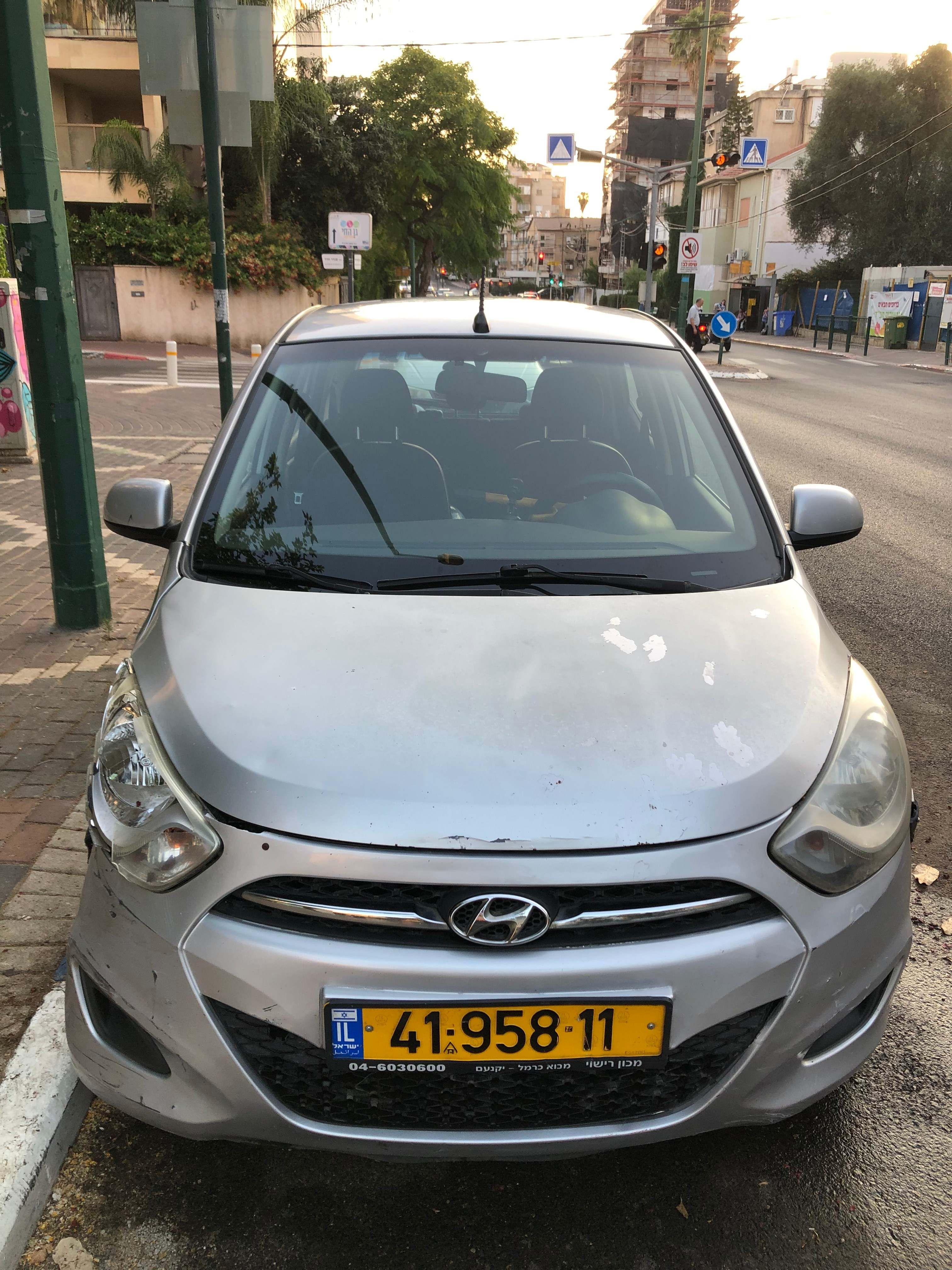 מודעת רכב יונדאי i10