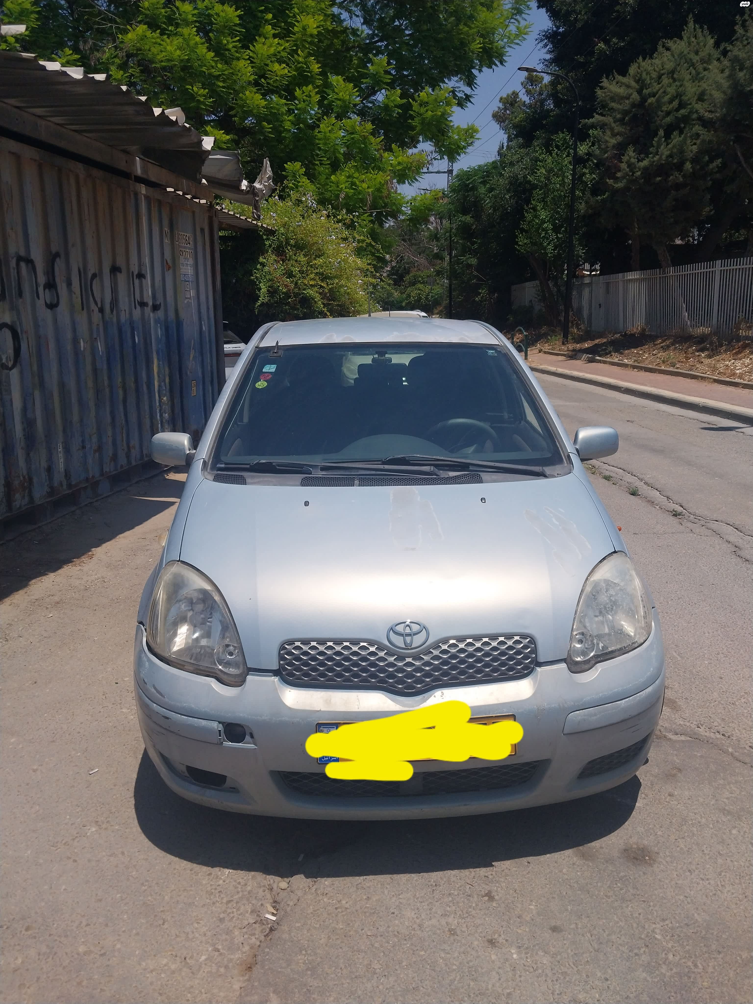 מודעת רכב טויוטה יאריס