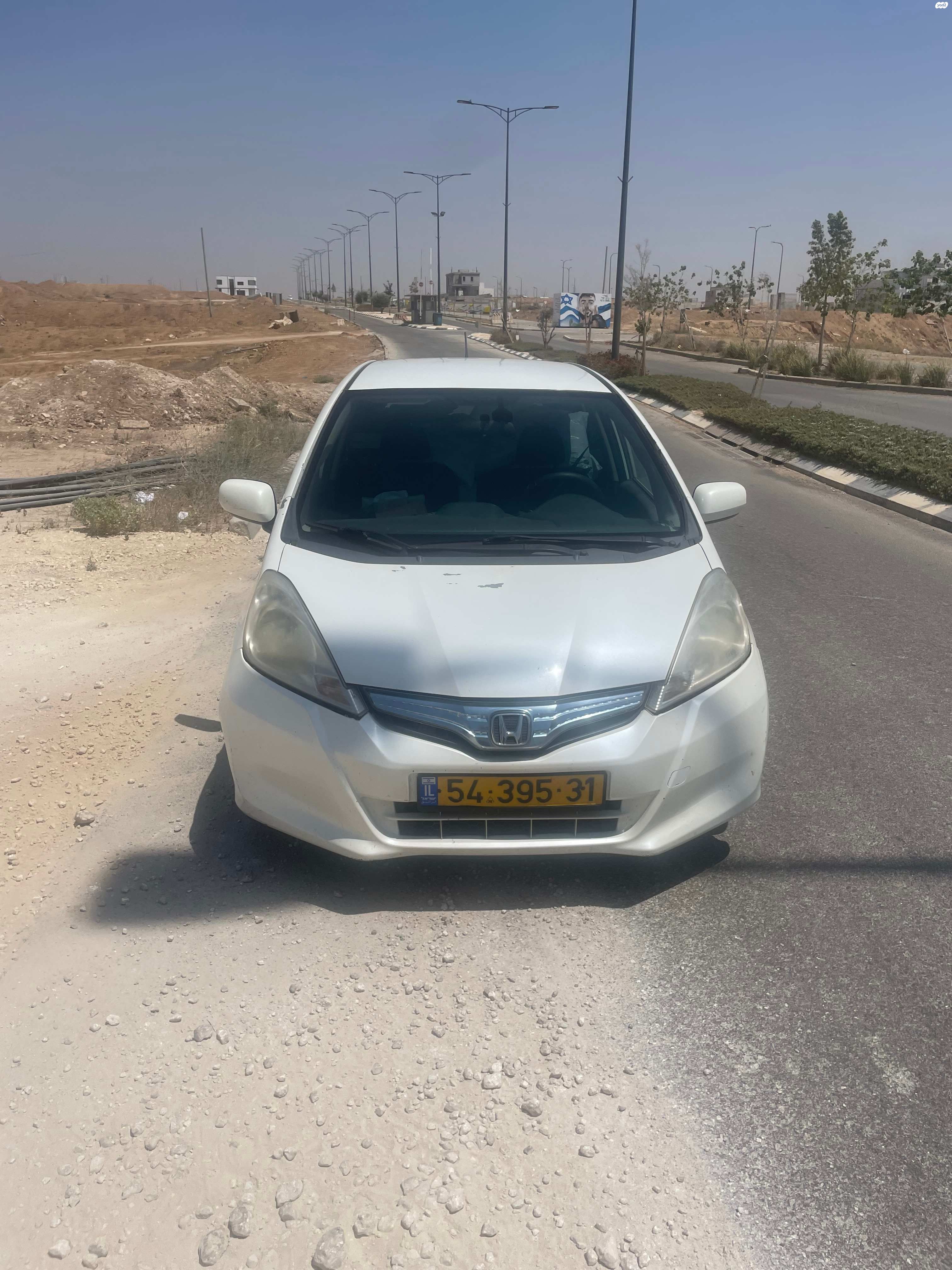 מודעת רכב הונדה ג'אז 