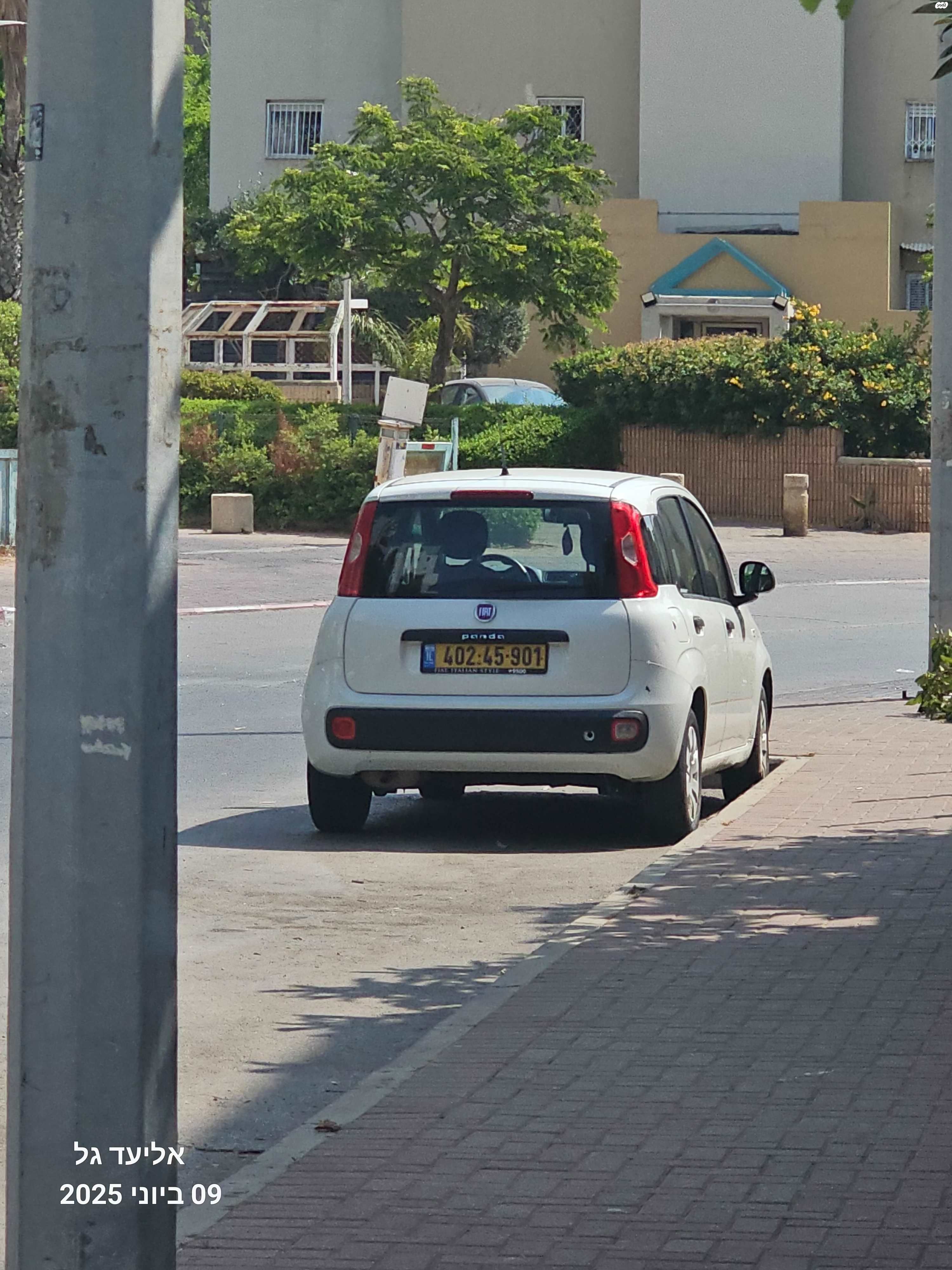 מודעת רכב פיאט פנדה